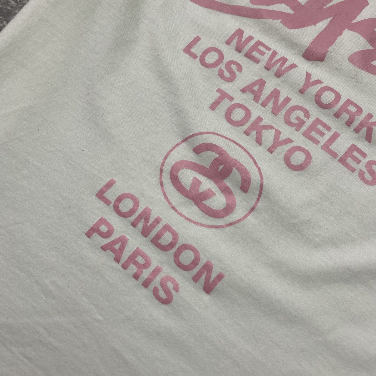 Stussy Mens Stussy Big Logo Luxury designer y2k opium tee size L Size US L / EU 52-54 / 3 - 4 Thumbnail