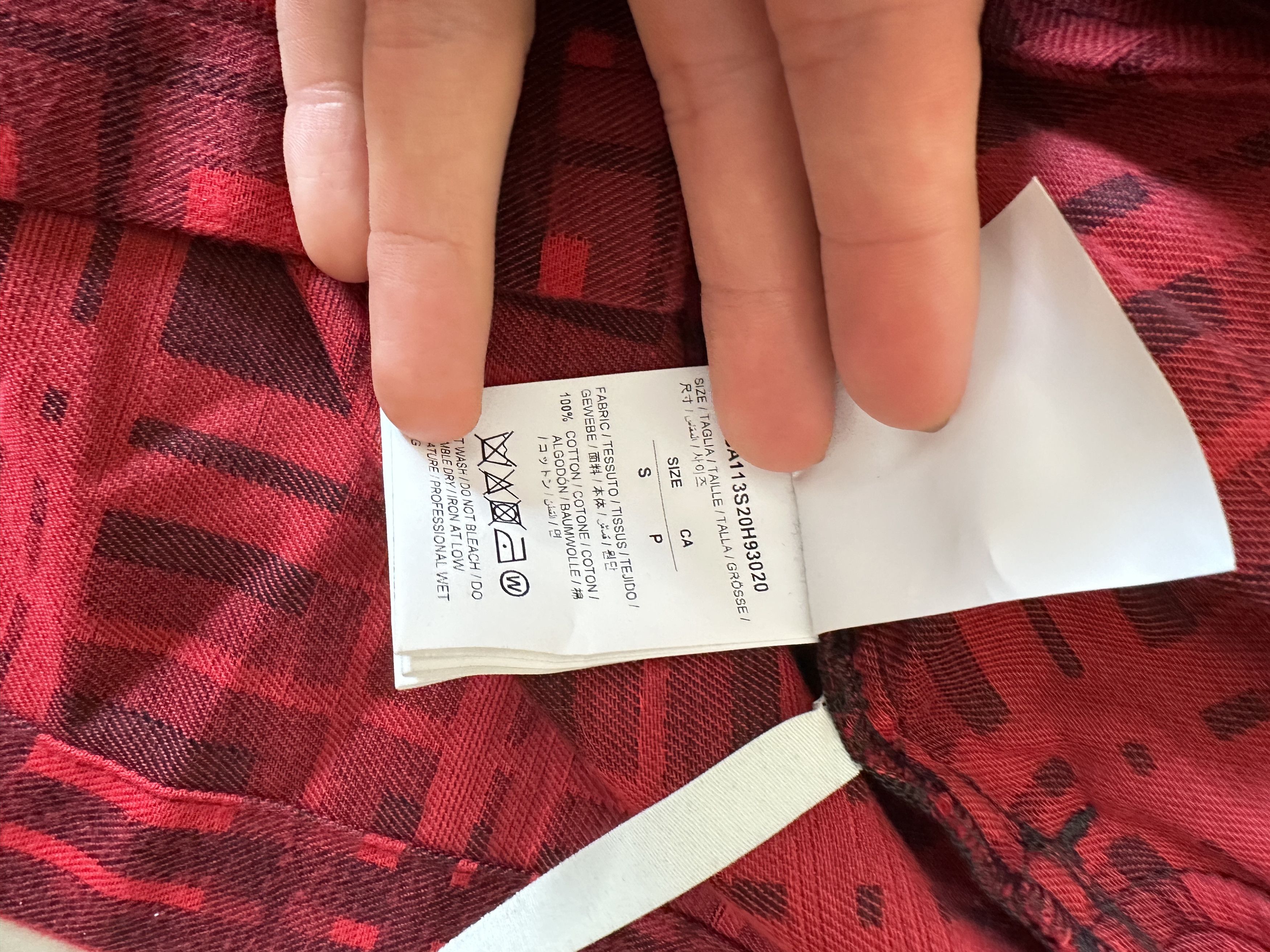 Off-White Off-White Short Sleeve Button Up Shirt Size US S / EU 44-46 / 1 - 5 Thumbnail