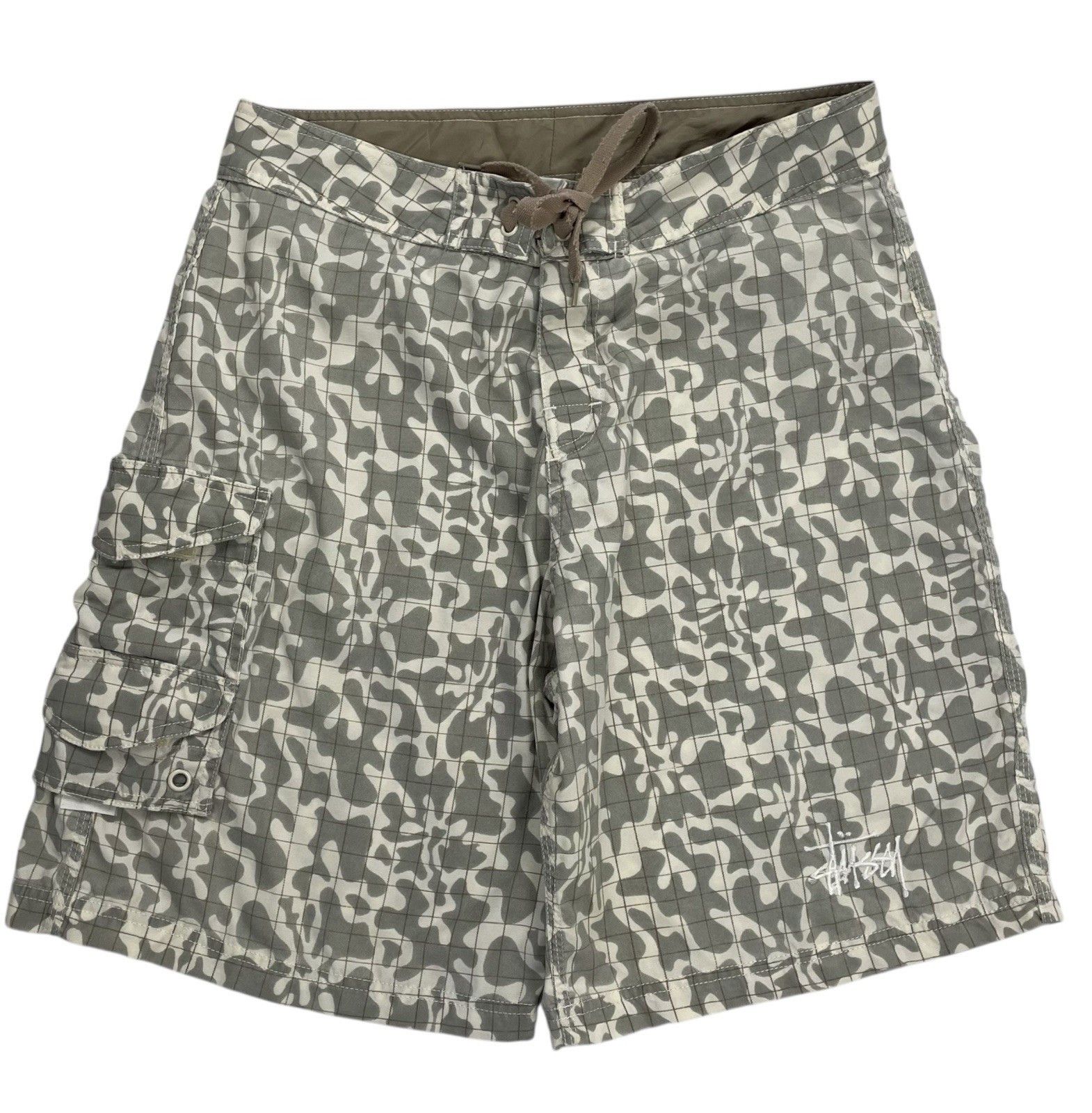 Stussy Vintage Stussy Camo Cargo Shorts Size 32” W32 Size US 32 / EU 48 - 1 Thumbnail