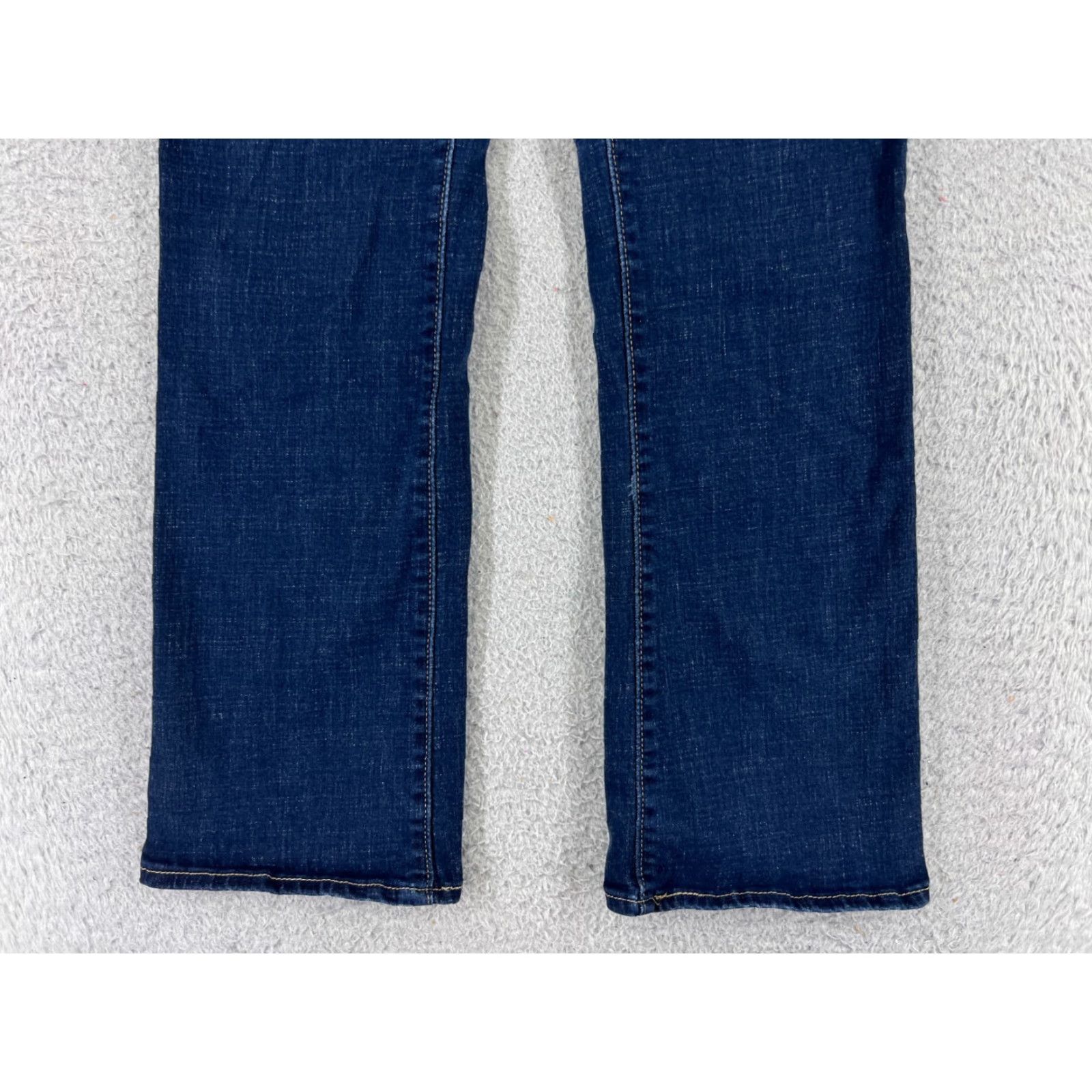 Levi's Levi's Jeans Womens 29 Blue Denim Bootcut 5-Pocket Stretch Classic Regular 28x27 Dark Blue Jeans Womens Mens Size 29" - 2 Thumbnail