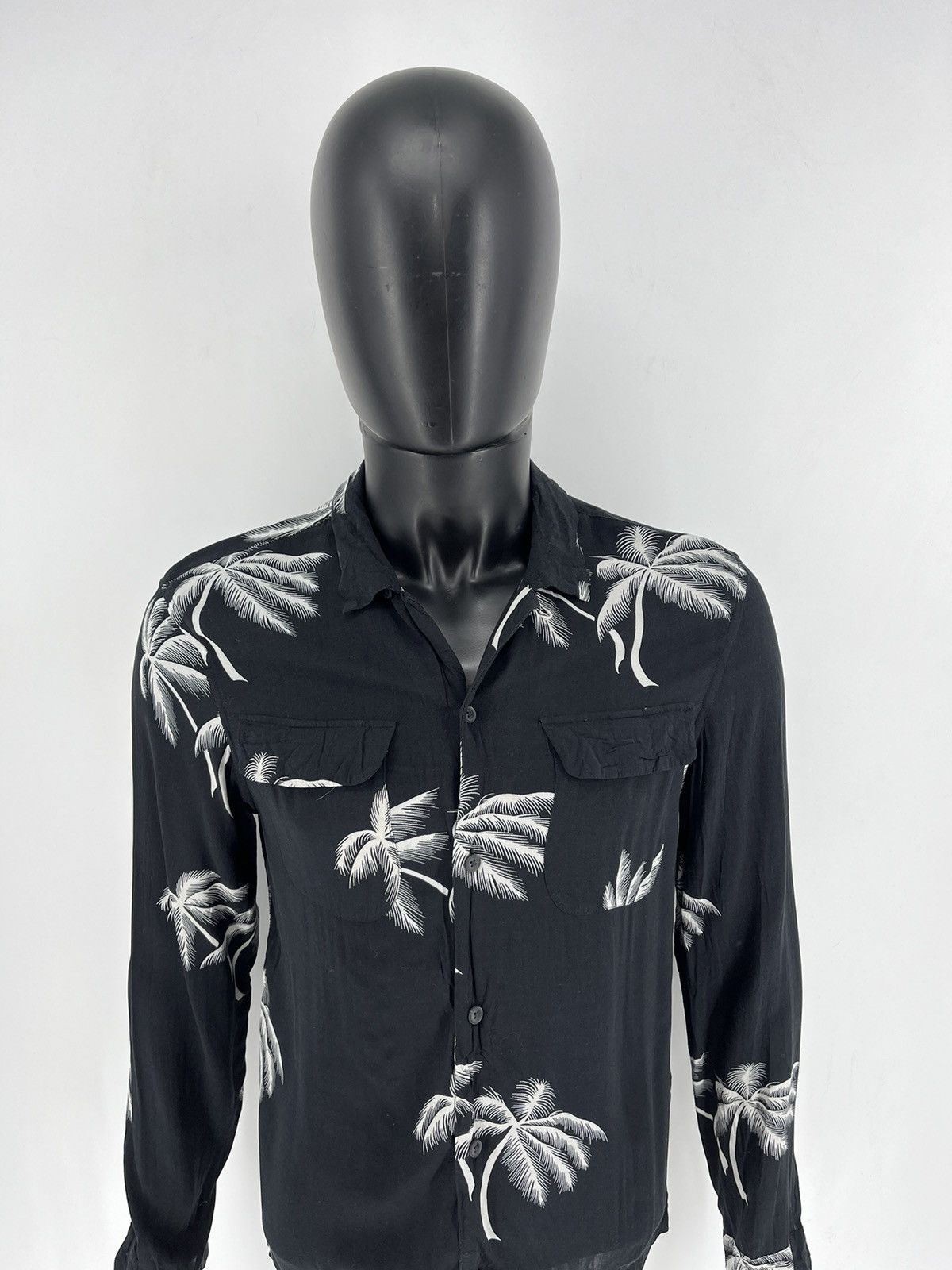 Allsaints Vintage Y2K Allsaints Hawaiian Shirt Art Hype Size M Size US M / EU 48-50 / 2 - 5 Thumbnail