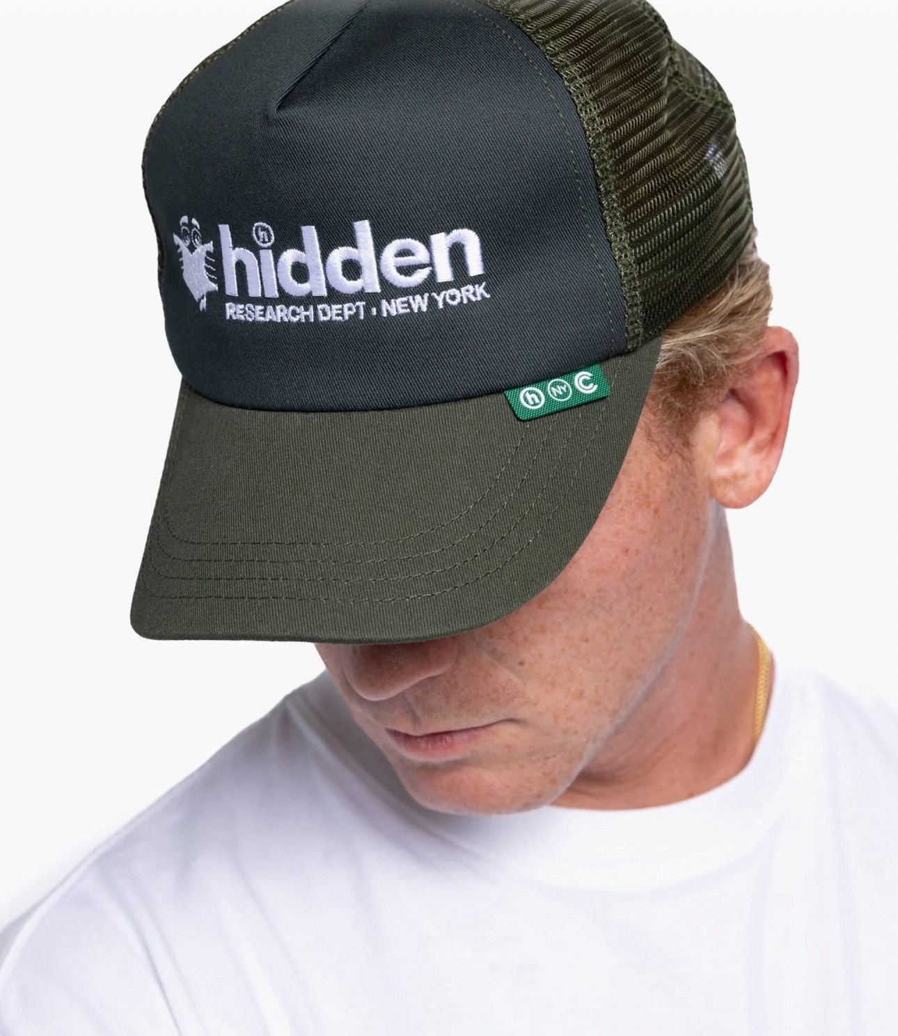 HIDDEN Hidden NY Bookmark Trucker Hat Size ONE SIZE - 4 Thumbnail