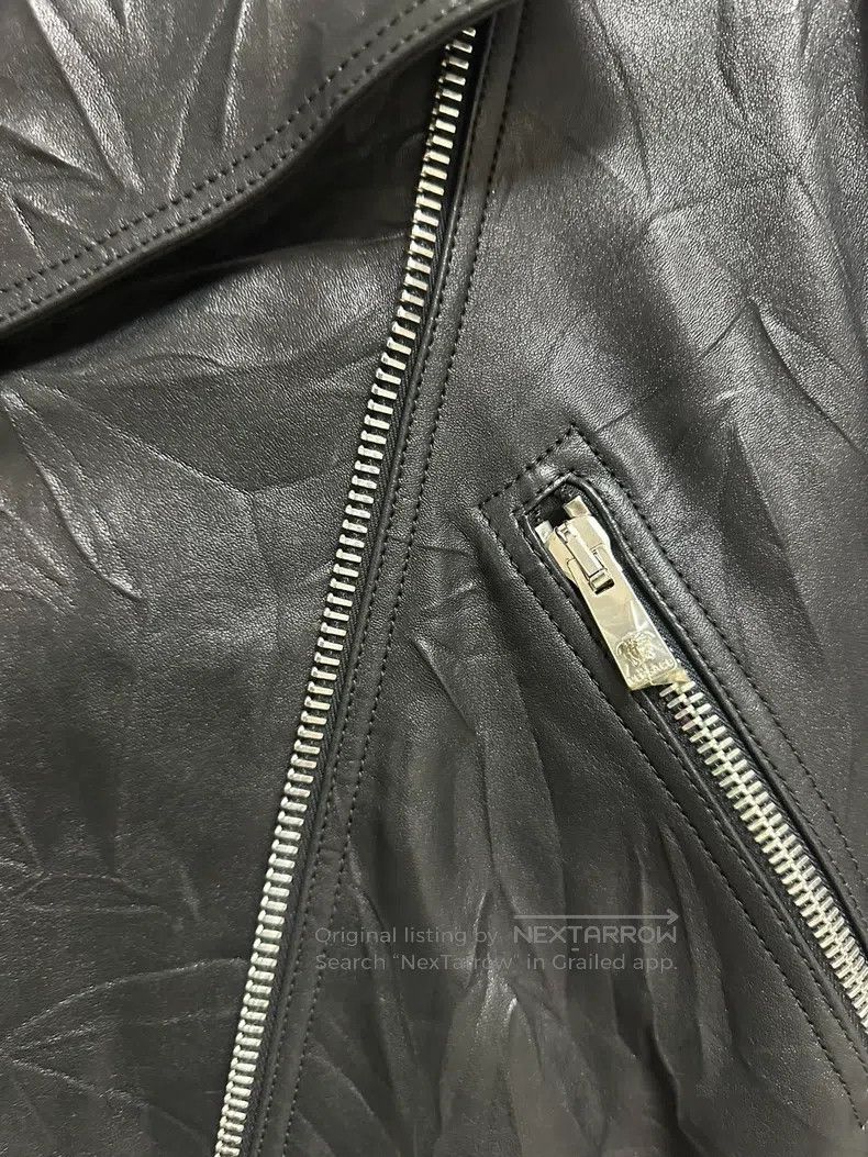Versace Versace Punk style with cotton leather jacket Size M / US 6-8 / IT 42-44 - 9 Thumbnail