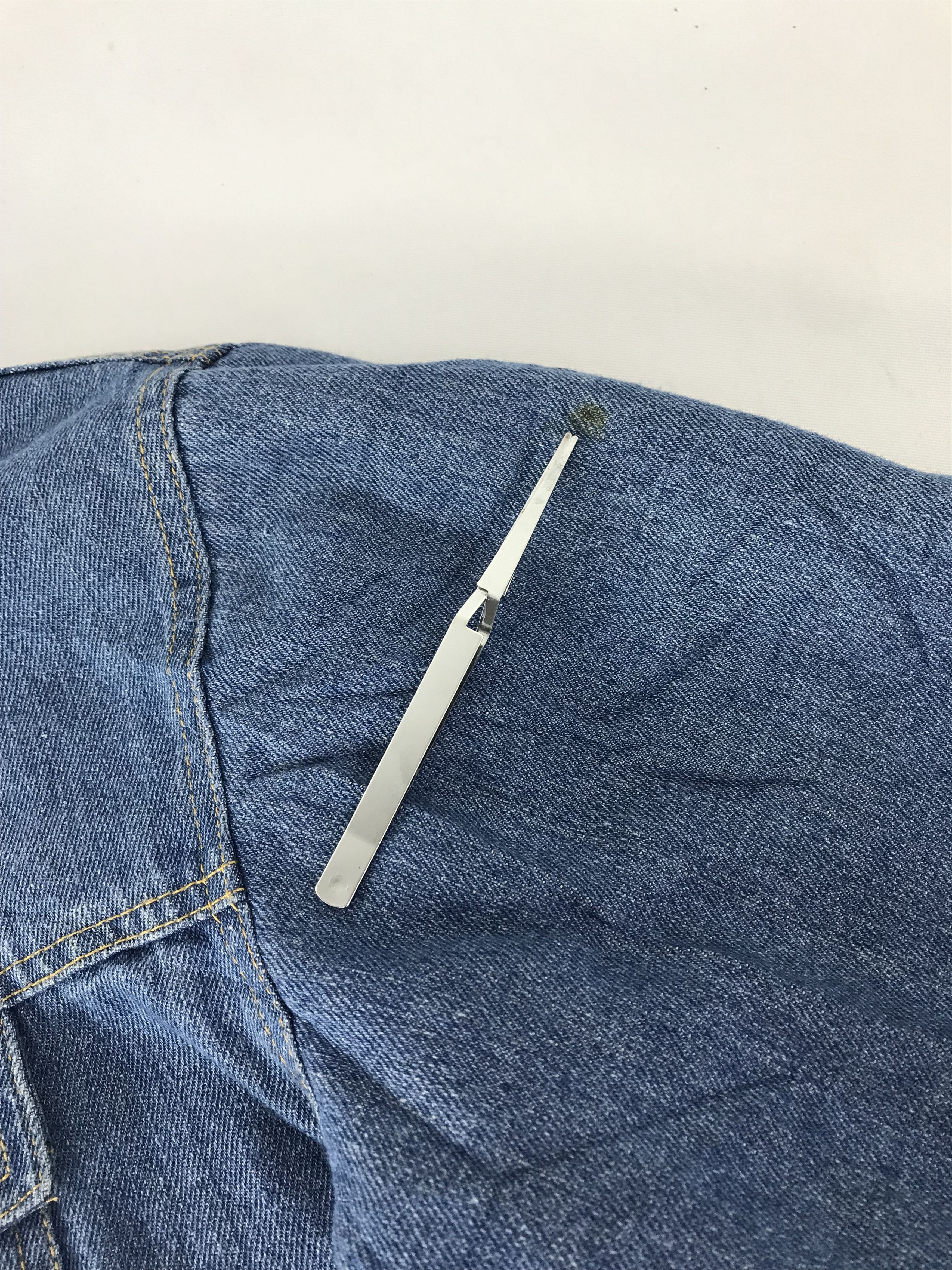 Japanese Brand Chain Reaction Sherpa Shearling Denim Padded Full Button Size US M / EU 48-50 / 2 - 15 Thumbnail