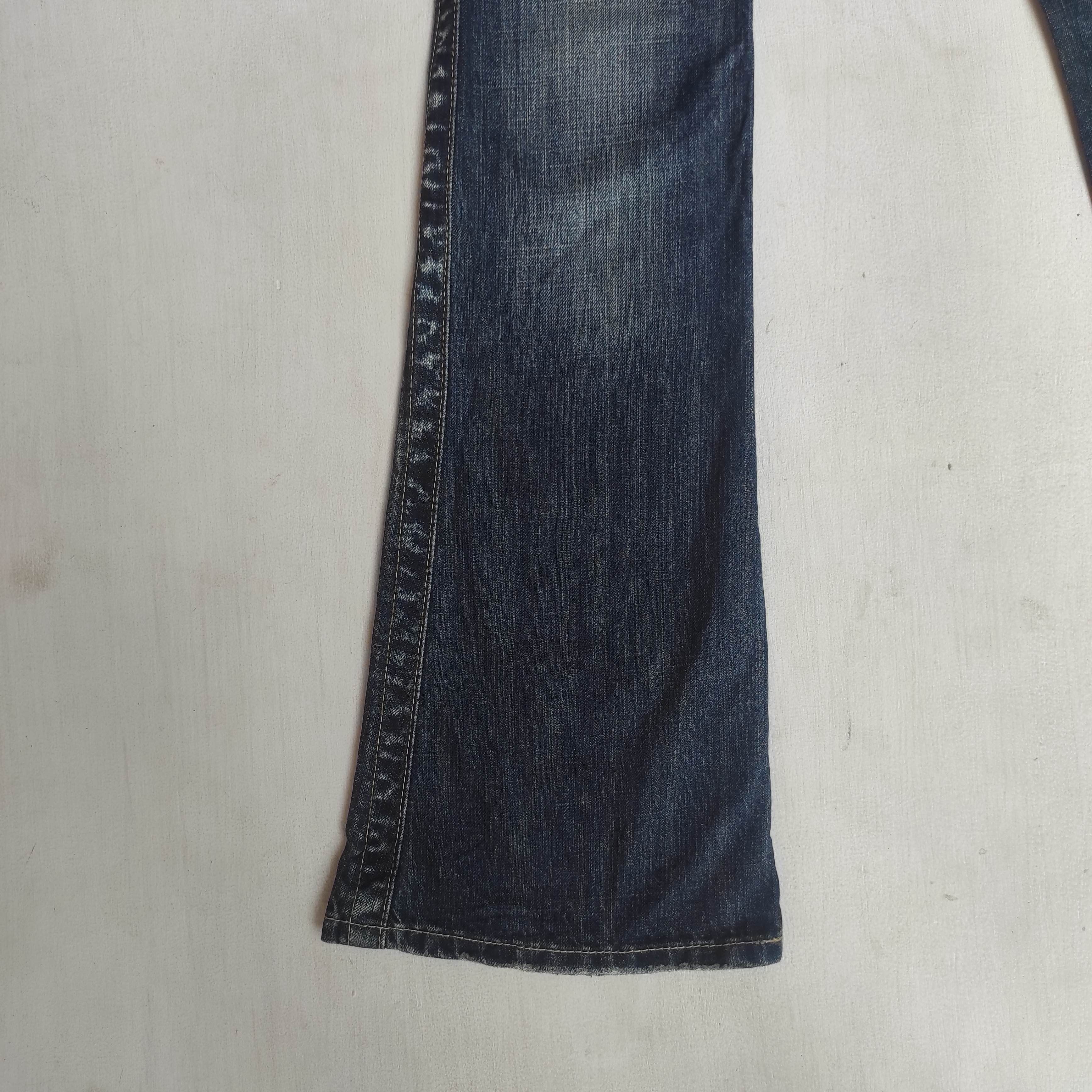 Hysteric Glamour Flare Jeans ORIRIN Low Rise Boot cut Denim Size 26" / US 2 / IT 38 - 6 Thumbnail