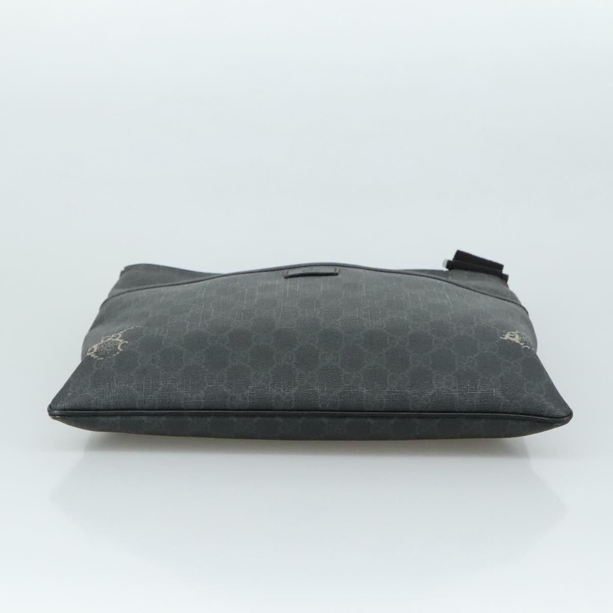 Gucci GUCCI GG Supreme Shoulder Bag Pvc Leather Black Size ONE SIZE - 9 Thumbnail