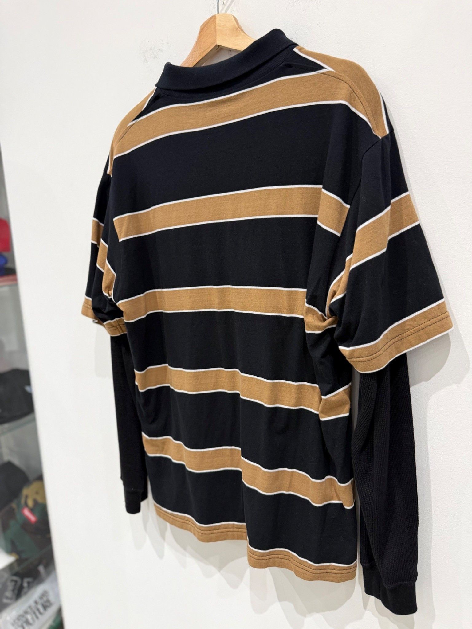 Supreme Supreme Dickies Thermal Polo Black Size US M / EU 48-50 / 2 - 7 Thumbnail