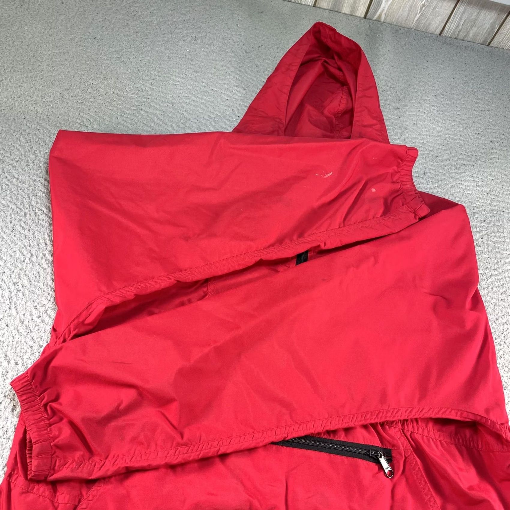 Vintage VINTAGE LL Bean Anorak Jacket Mens Large Red Nylon Hooded 1/4 Zip USA 90s Hiking Size US L / EU 52-54 / 3 - 6 Thumbnail