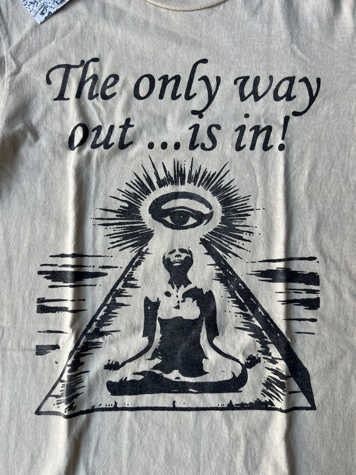 Gallery Dept. Gallery Dept. Only Way Out is In Tee Archival White Size US M / EU 48-50 / 2 - 2 Thumbnail