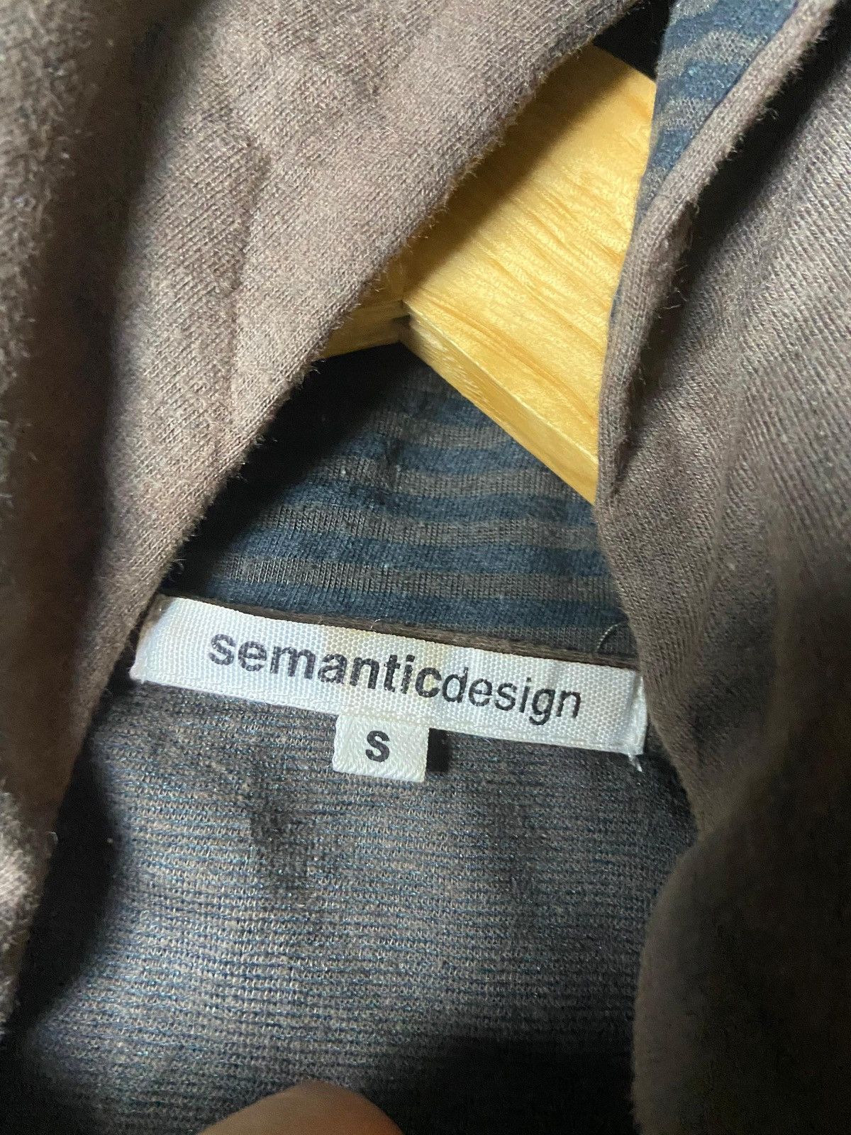 Japanese Brand × Vintage × semanticdesign SemanticDesign Brand Multi-zip Hooded Jacket (130) Size US S / EU 44-46 / 1 - 7 Thumbnail