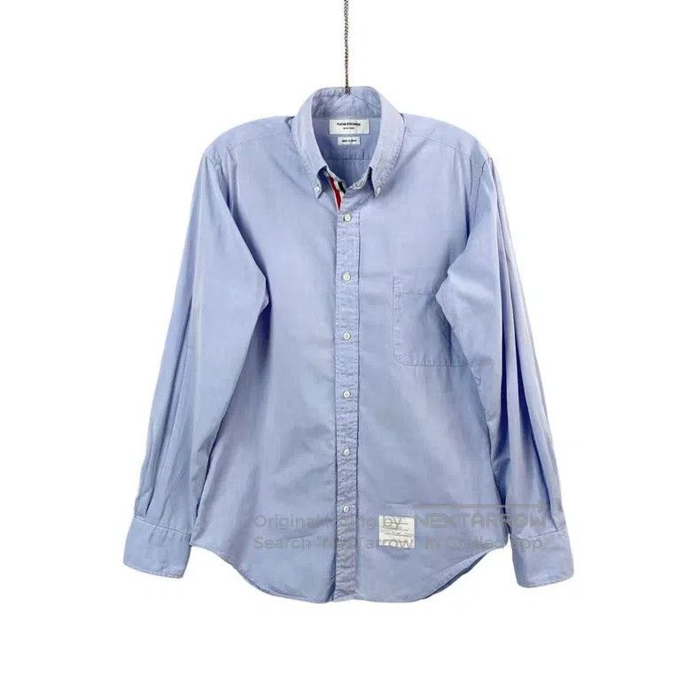 Thom Browne Thom Browne Blue shirt Size US M / EU 48-50 / 2 - 1 Thumbnail