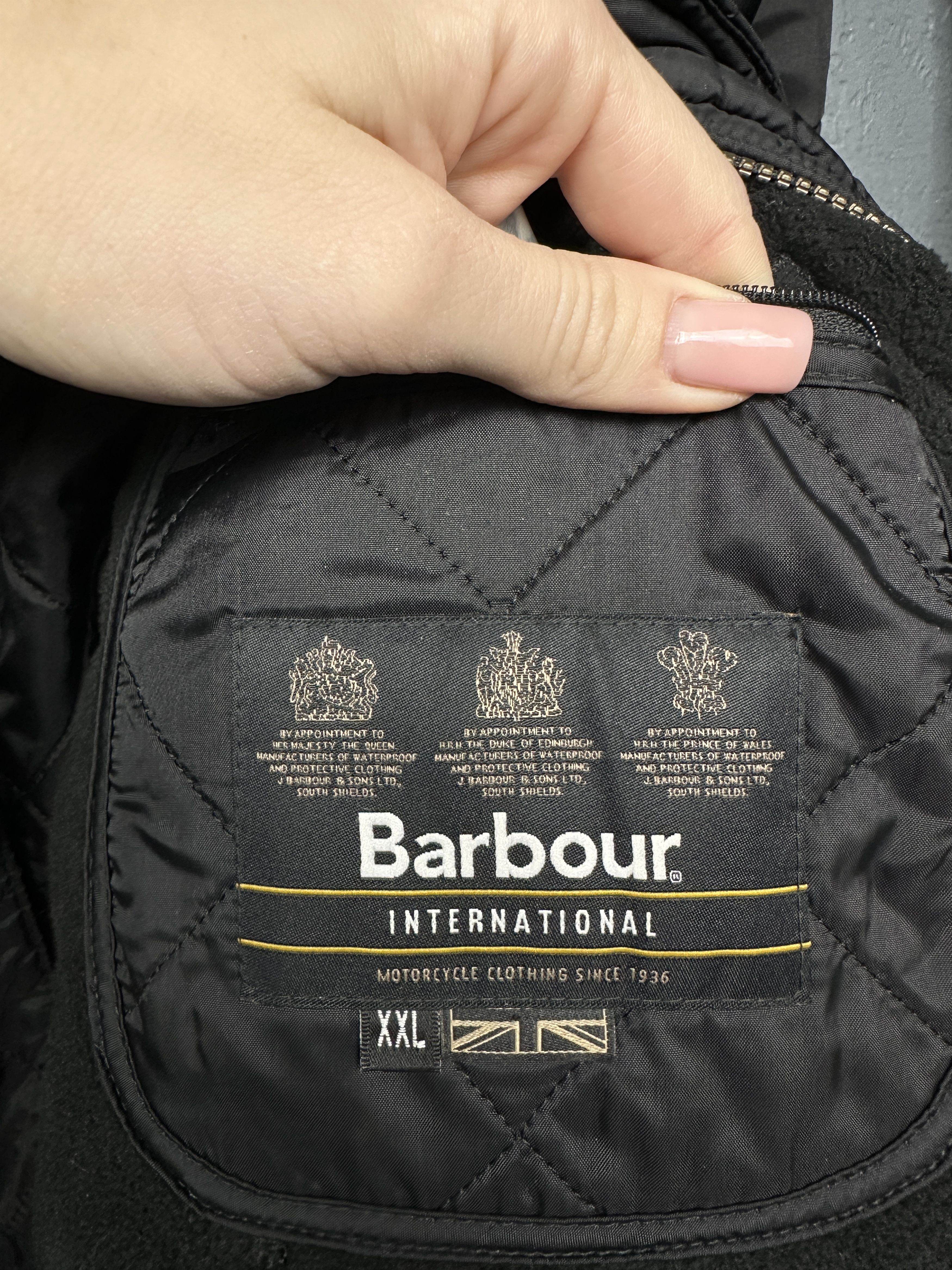 Barbour Barbour International Mens Ariel Polarquilt Quilted Jacket Size US XXL / EU 58 / 5 - 6 Thumbnail