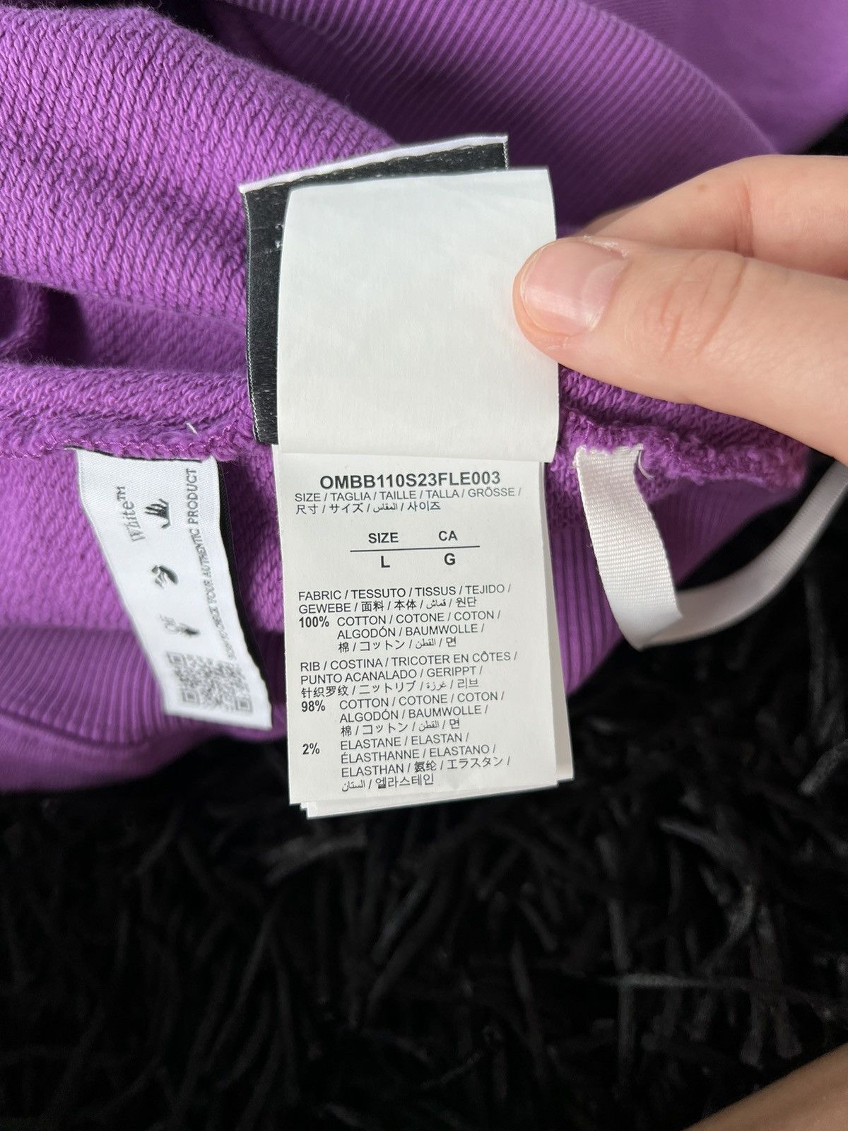 Off-White Off-White Hoodie Size US L / EU 52-54 / 3 - 10 Thumbnail