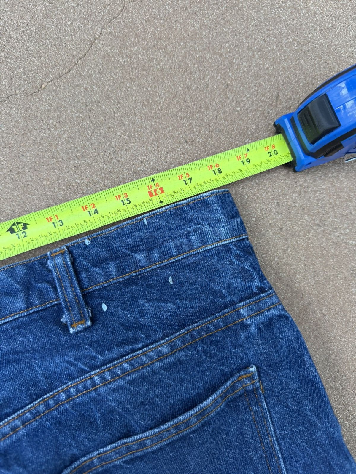 Levi's Vtg 80’s Levi’s 684 Orange Tab Bellbottom Flare Jeans 36x29 Size US 36 / EU 52 - 9 Thumbnail
