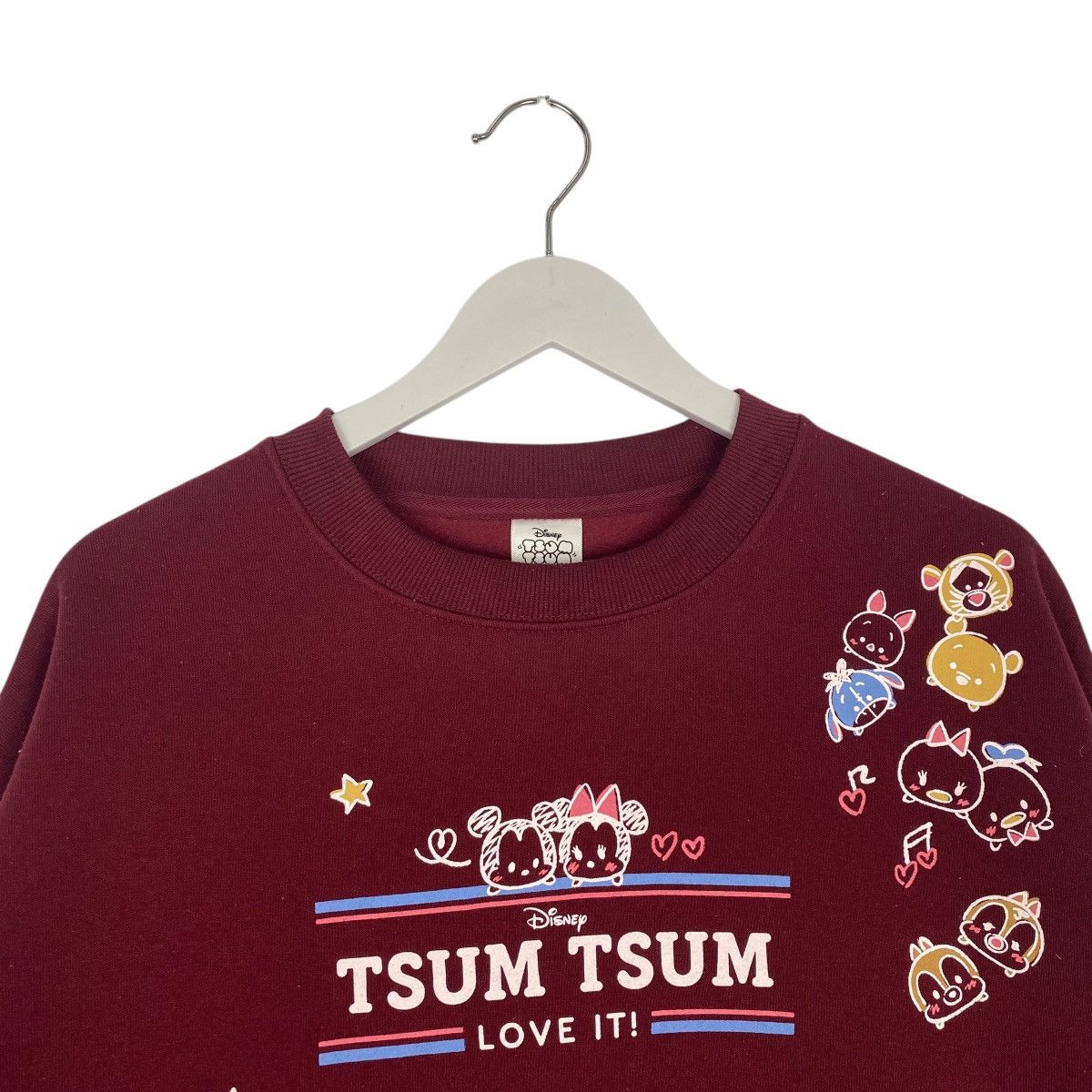 Other Vintage Disney Tsum Tsum Sweatshirt Crewneck Maroon Size L Size US L / EU 52-54 / 3 - 4 Thumbnail