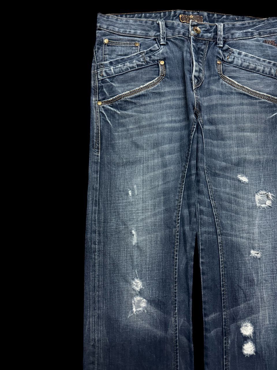 GOSTAR DE FUGA SICK Vintage LeoGutti Mudwash Distressed Bullet Style Insane Size US 32 / EU 48 - 4 Thumbnail