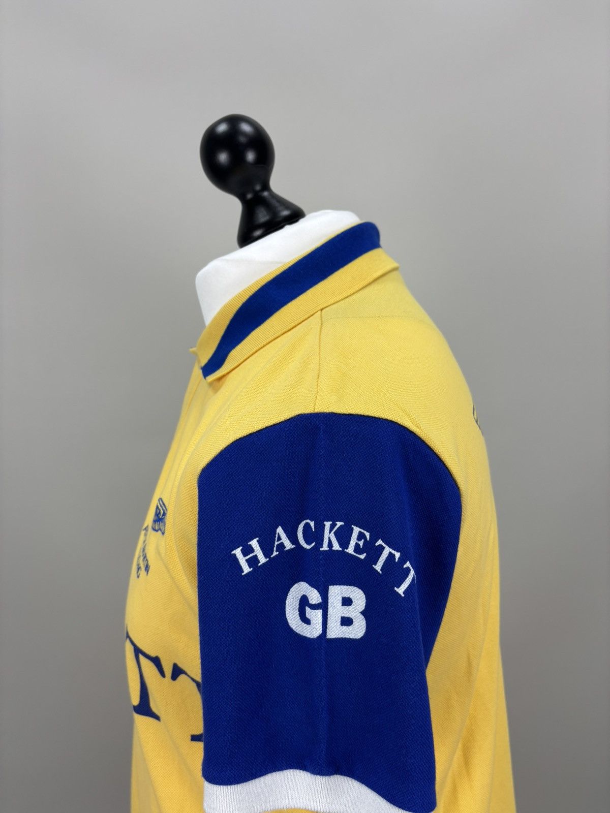 Hackett Mens t shirt Hackett Aston Martin Size M Color Yellow Size US M / EU 48-50 / 2 - 8 Thumbnail