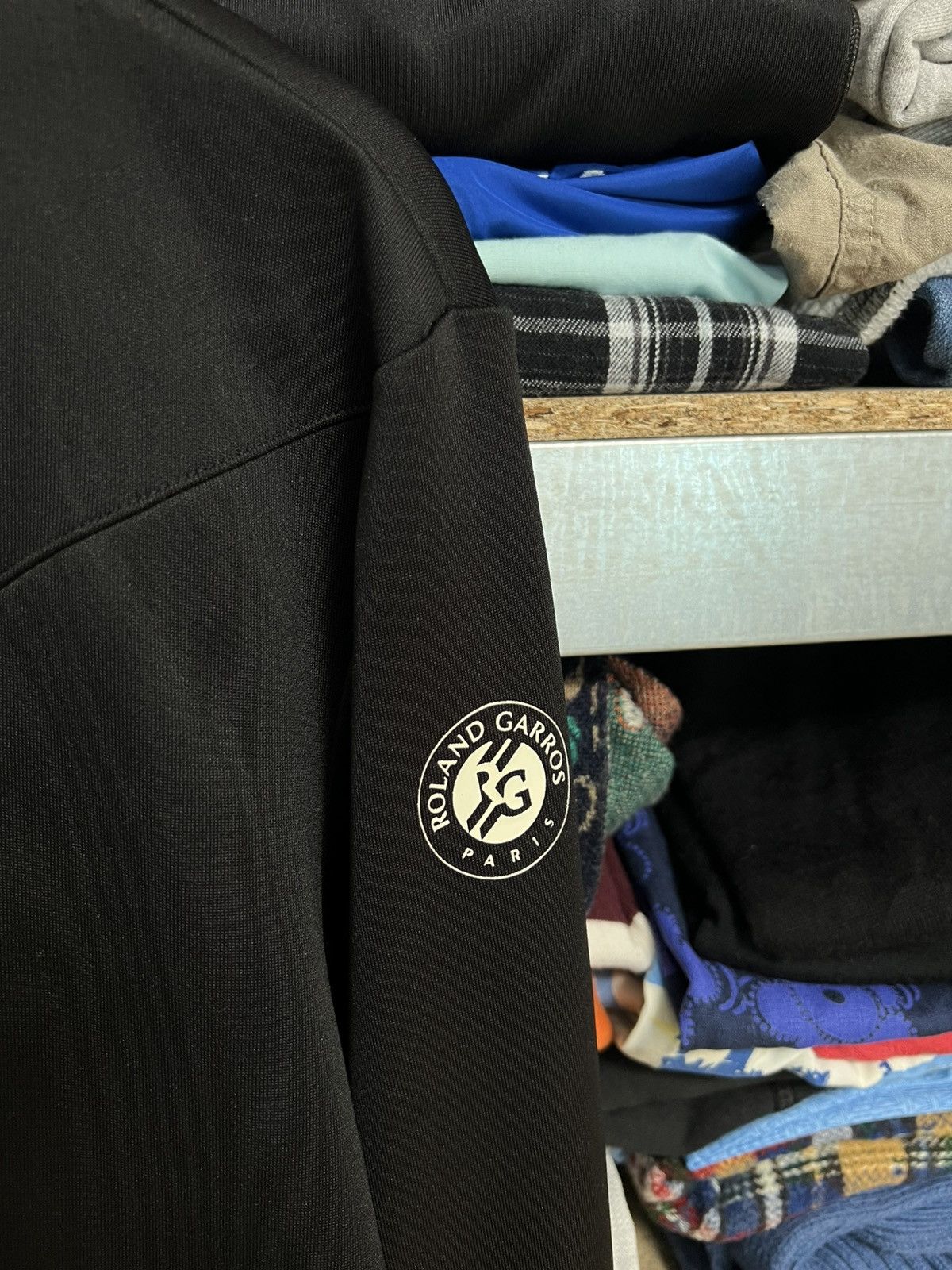 Adidas Adidas Y-3 Roland Garros Black Zip Up Track Jacket Size M Size US M / EU 48-50 / 2 - 4 Thumbnail