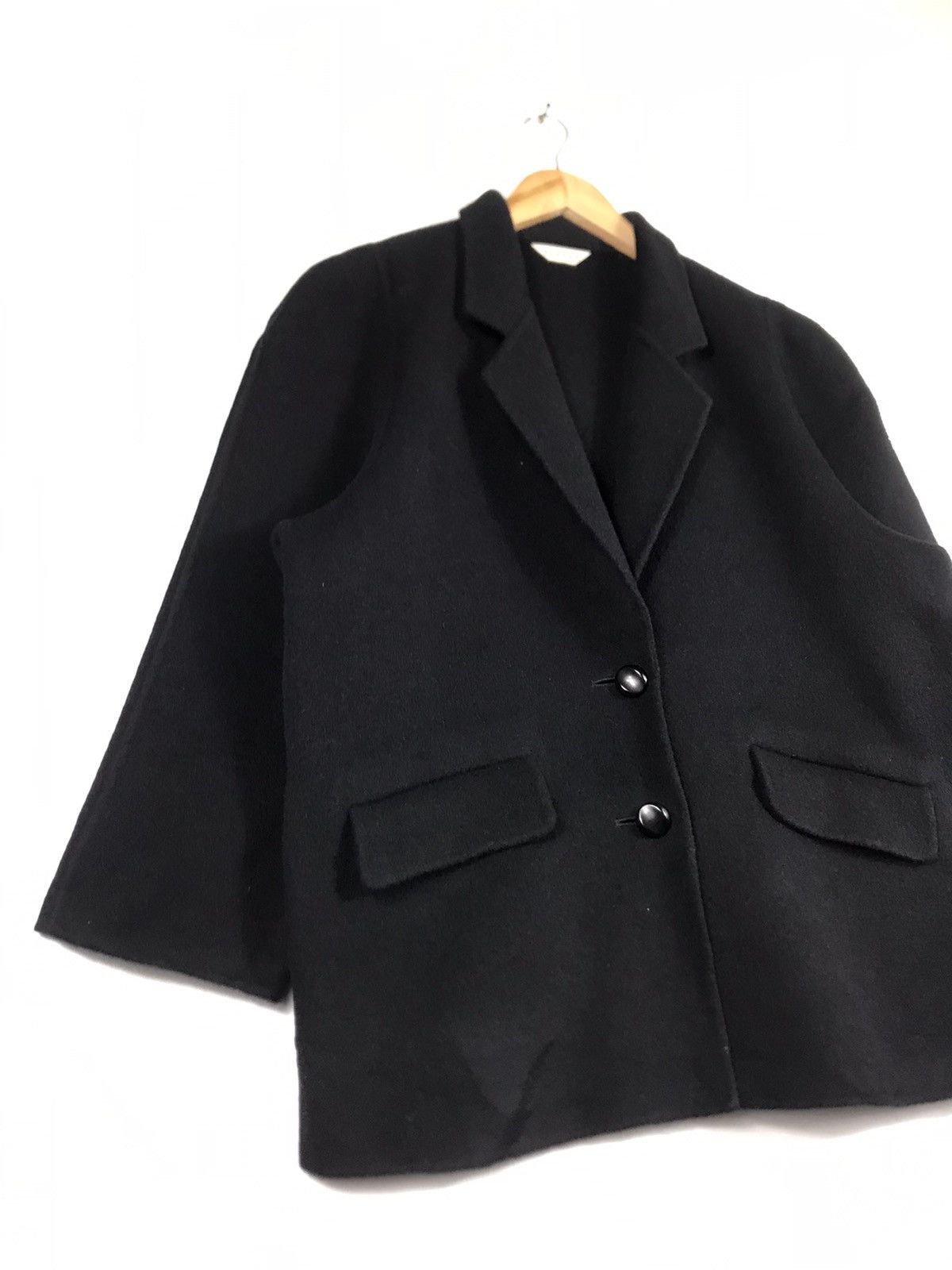 Handmade × Japanese Brand 🔥Vintage Planer Wool HandMade Button Baggy Coat Jacket Size L / US 10 / IT 46 - 2 Thumbnail