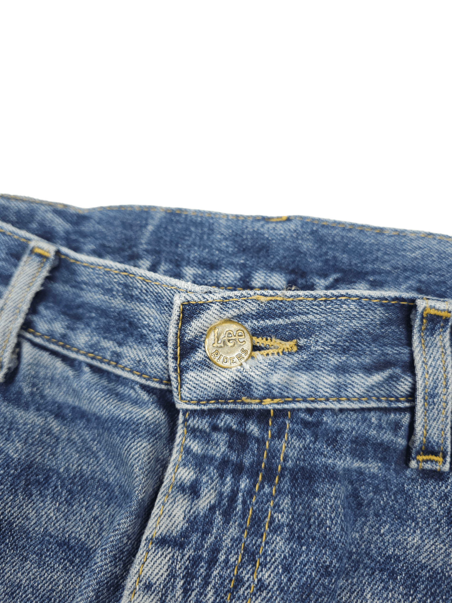 Japanese Brand × Lee × Vintage 💎 Size 34/30 Vintage 80's Lee Brooklyn Jeans Y2K Washed Size US 34 / EU 50 - 5 Thumbnail