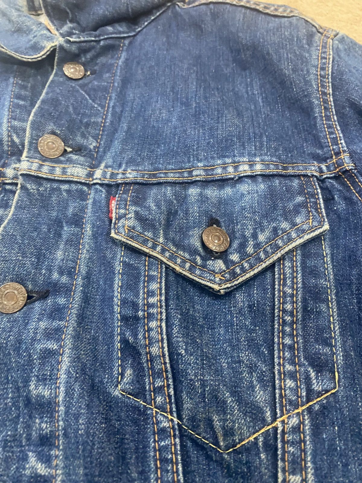 Levi's vintage levis big e jackets distres Size US L / EU 52-54 / 3 - 7 Thumbnail