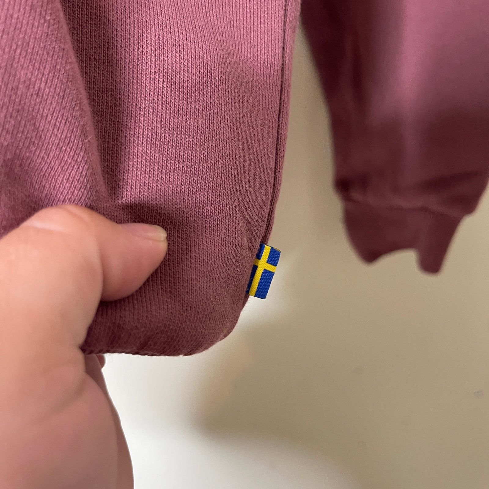 Fjallraven Fjallraven Mesa Mauve Pink Logo Cotton Crewneck Women's XS Size XS / US 0-2 / IT 36-38 - 5 Thumbnail