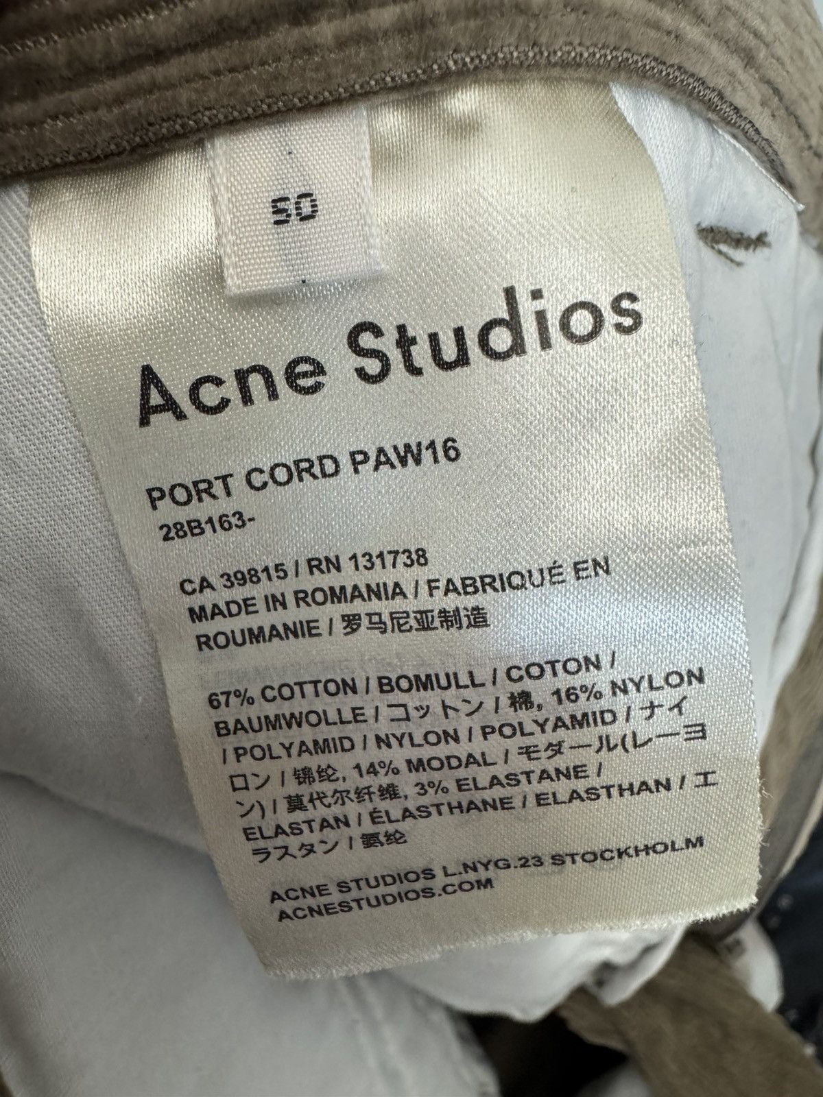 Acne Studios Acne Studios Corduroy Work Shorts Designer Luxury Casual Size US 32 / EU 48 - 4 Thumbnail