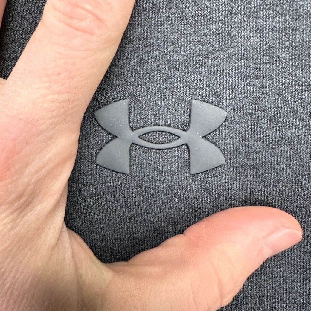 Under Armour Under Armour Adult Large Dark Grey Pullover Quarter Zip Sweater Mens Size US L / EU 52-54 / 3 - 6 Thumbnail