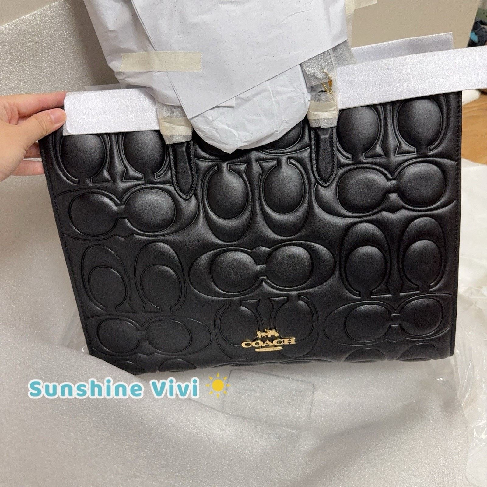 Coach NWT Coach Bundle Large Maggie Bag CY672 & CCD30 Long Chain Size ONE SIZE - 10 Thumbnail