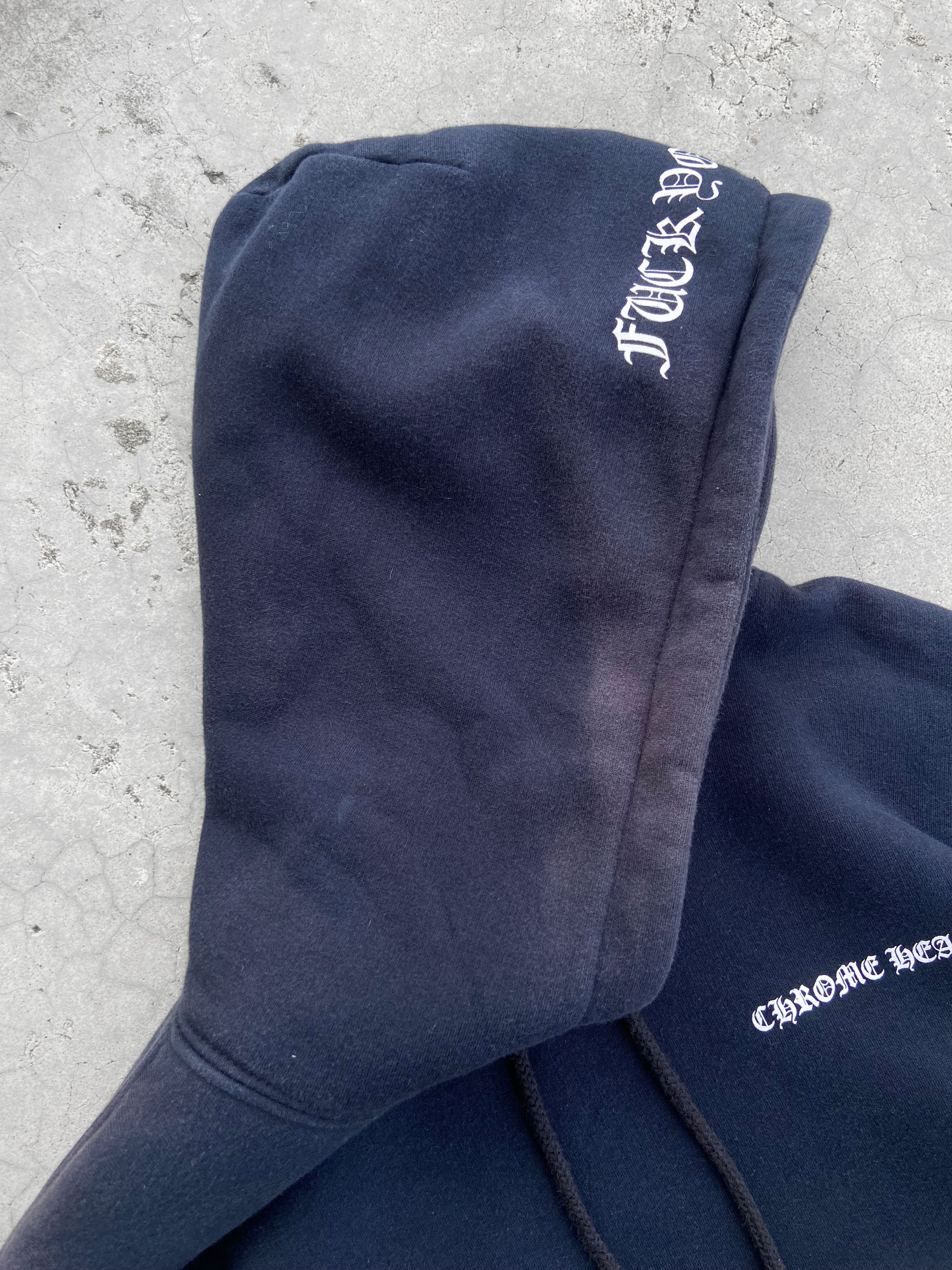 Chrome Hearts FADED Chrome Hearts Thermal Plus Cross Logo Hoodie Size US M / EU 48-50 / 2 - 9 Thumbnail