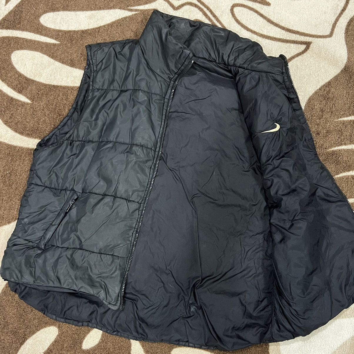 Nike × Vintage Bootleg Nike Puffer Vest Size US L / EU 52-54 / 3 - 3 Thumbnail