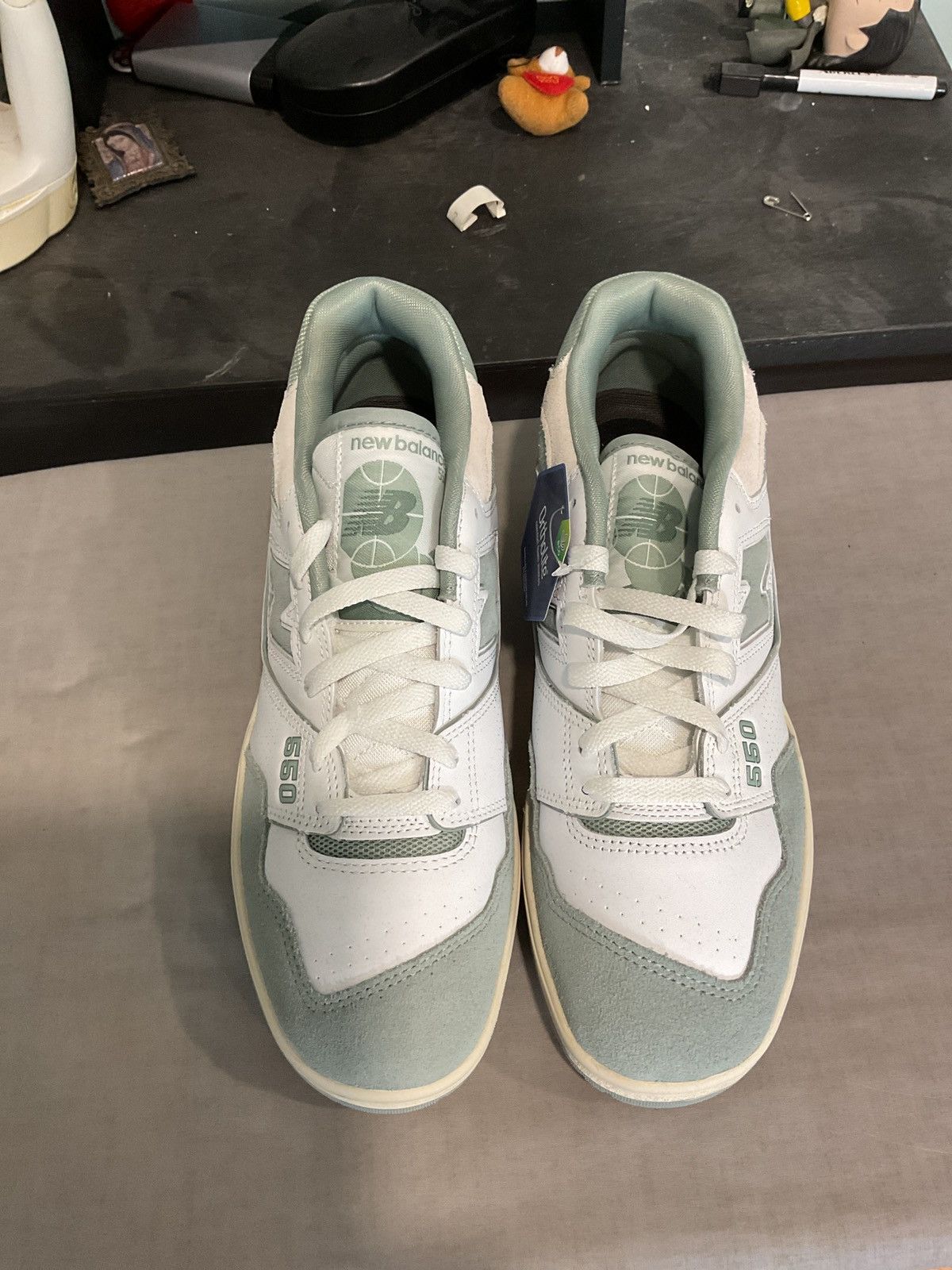 New Balance NEW BALANCE 550 White Green Size 10 Size US 10 / EU 43 - 3 Thumbnail
