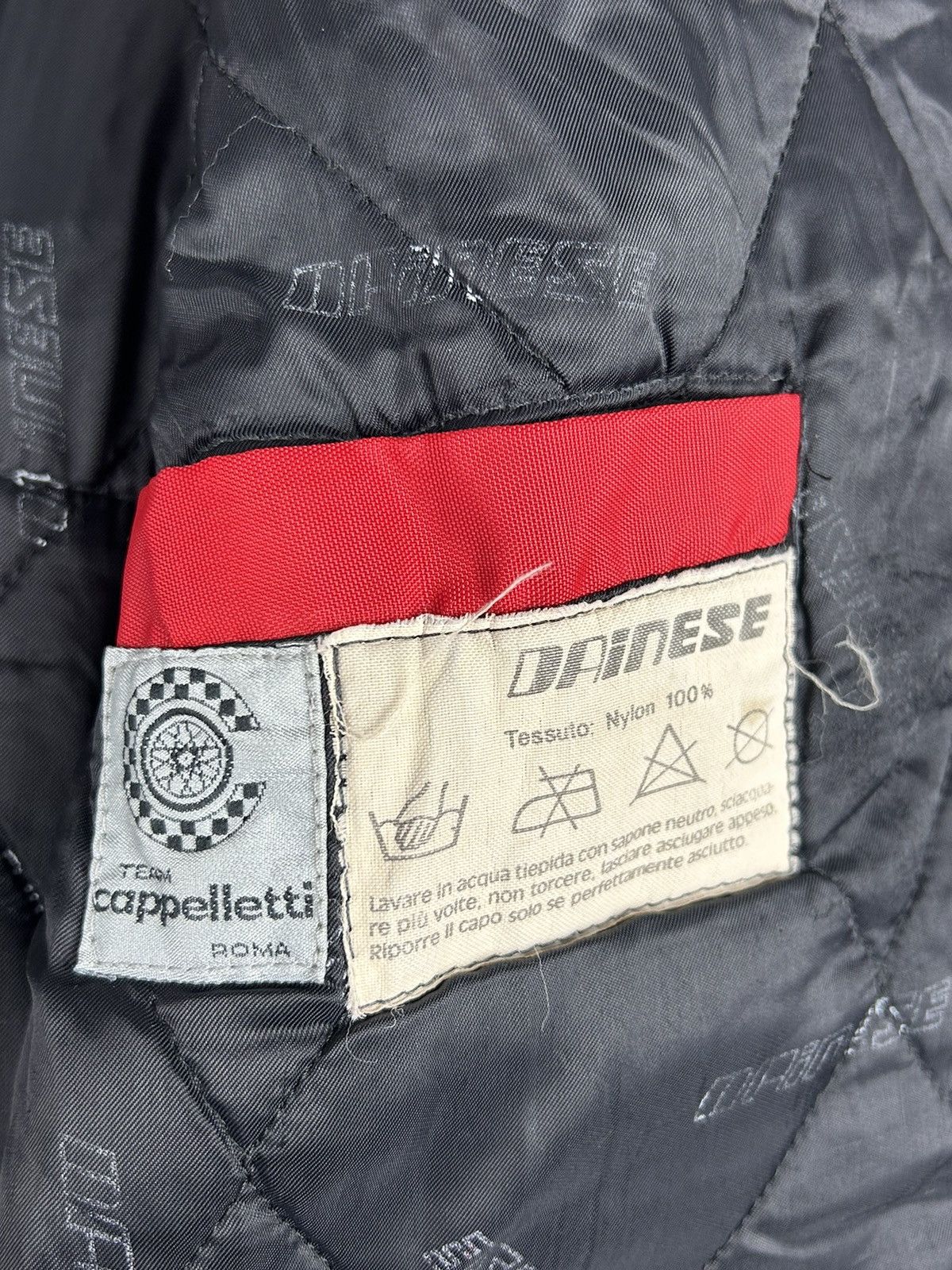 Dainese 90s Vintage Dainese Team Cappelletti Roma Transformer Jacket Size US M / EU 48-50 / 2 - 17 Thumbnail