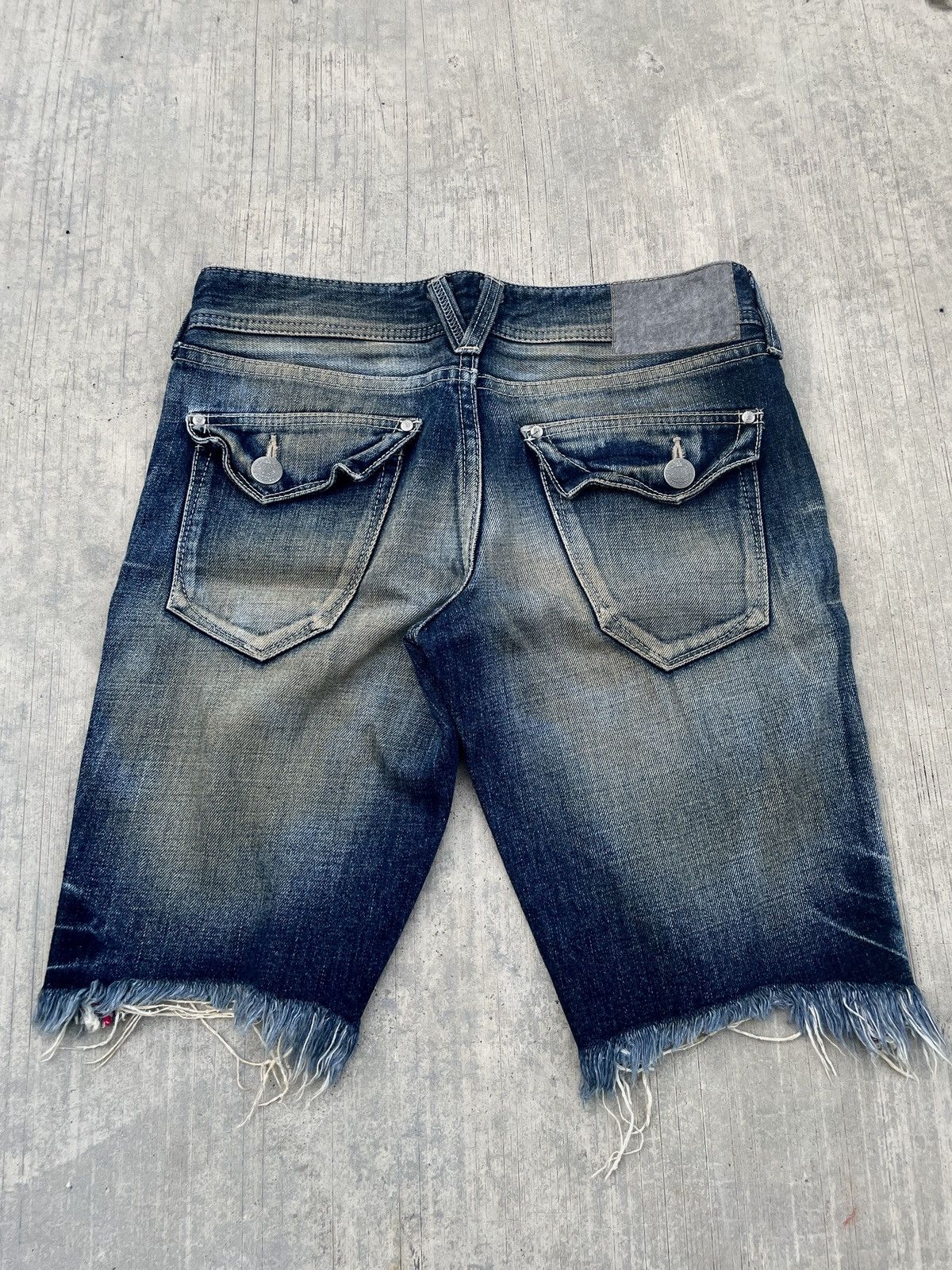 Vanquish 💥RARE💥VANQUISH STUDDED MUDWASH SHORT PANTS ARCHIVE PUNK Size US 31 - 2 Thumbnail