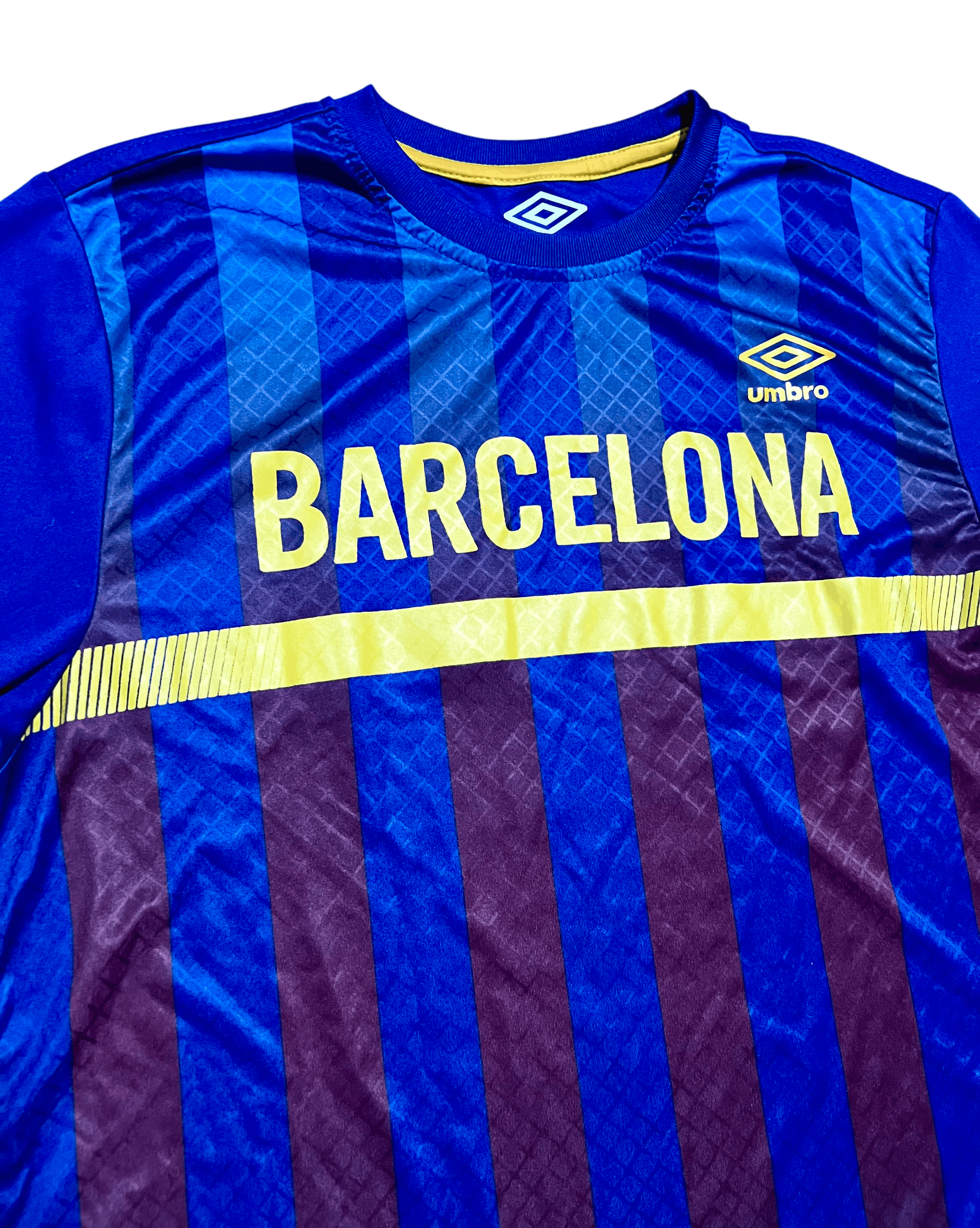 Umbro Barcelona Umbro Blue & Red Striped Classic Soccer Jersey Size US M / EU 48-50 / 2 - 2 Thumbnail