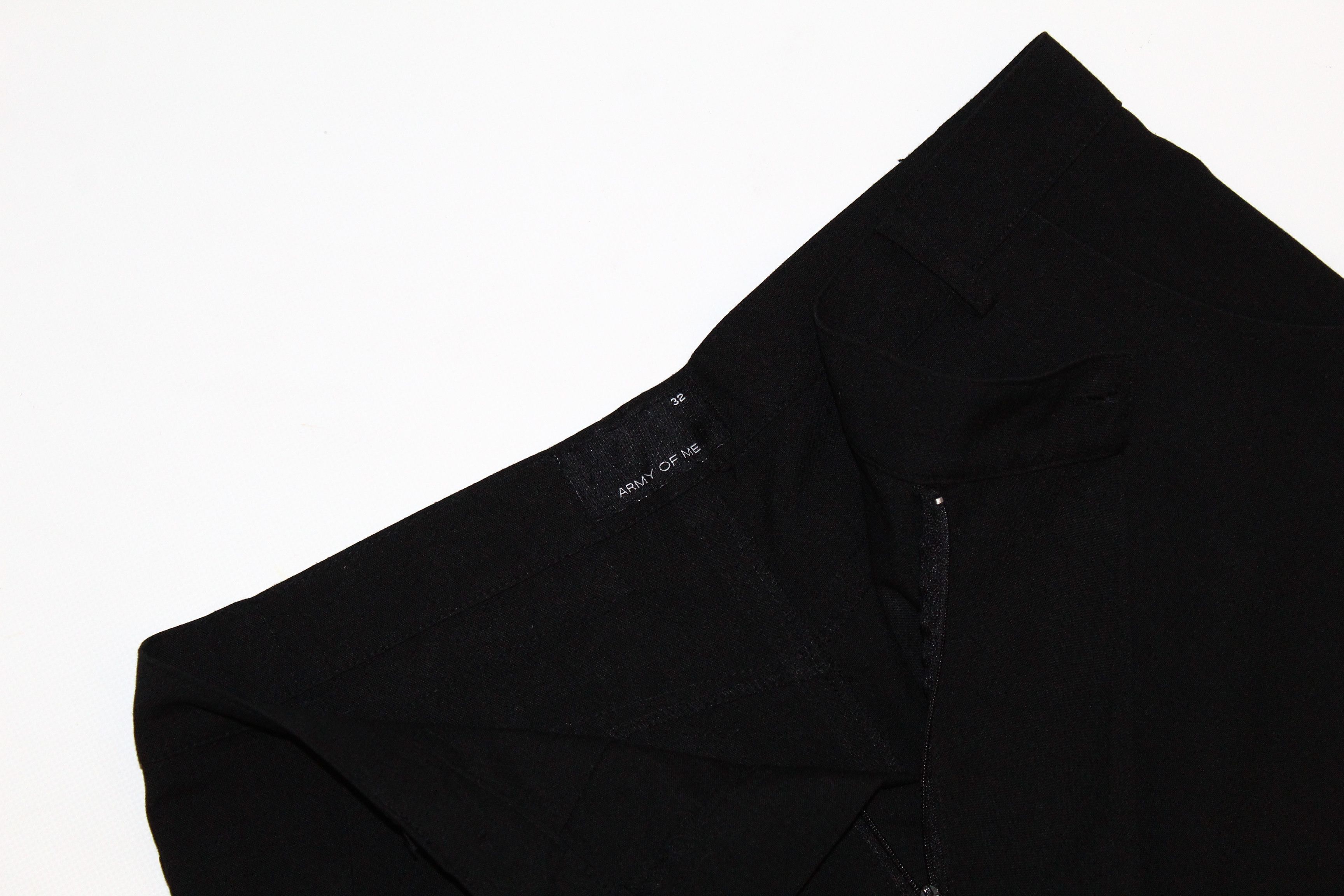 Army Of Me Army Of Me Drop Crotch Asymmetric Tapered Zipper Pants Size US 32 / EU 48 - 8 Thumbnail