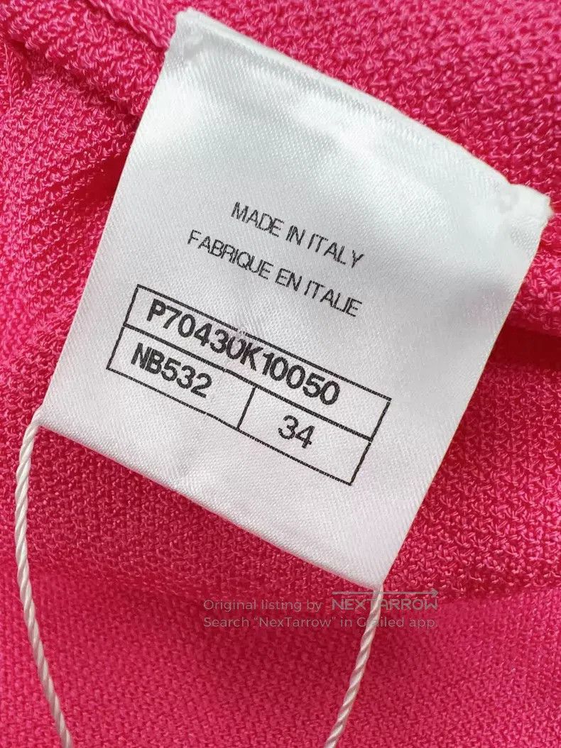Chanel Chanel Knitted Polo short-sleeved dress Size XXS / US 00 / IT 34 - 7 Thumbnail