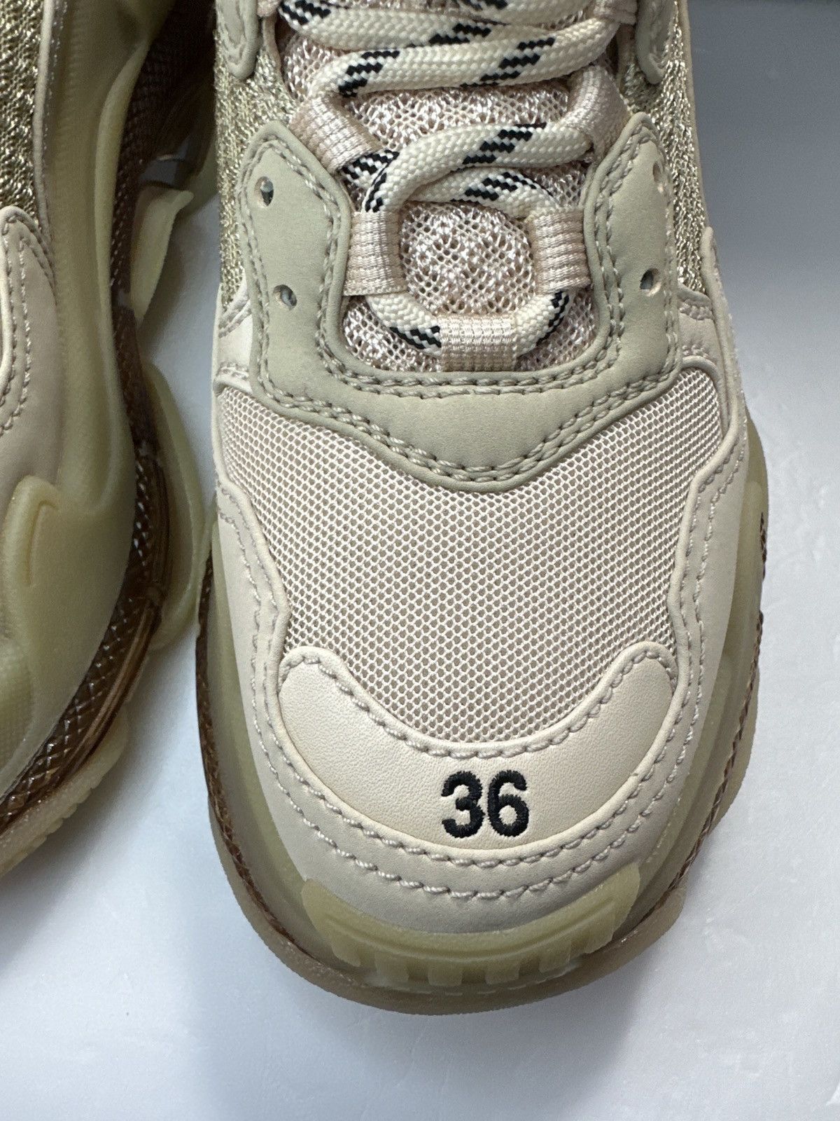 Balenciaga New Authentic Balenciaga Triple S Sneaker Size US 6 / IT 36 - 12 Thumbnail