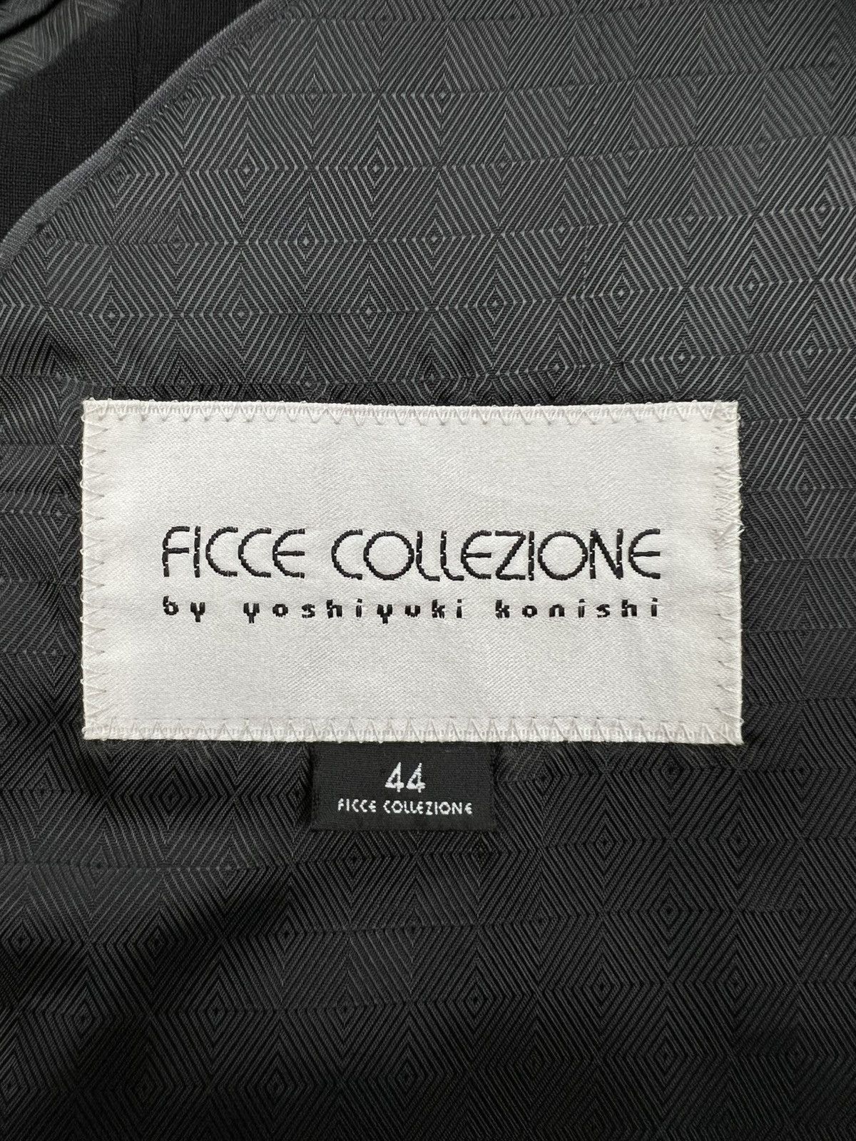 Designer × Japanese Brand × Yoshiyuki Konishi Ficce Collezione by Yoshiyuki Konishi Blazer Size 44S - 8 Thumbnail