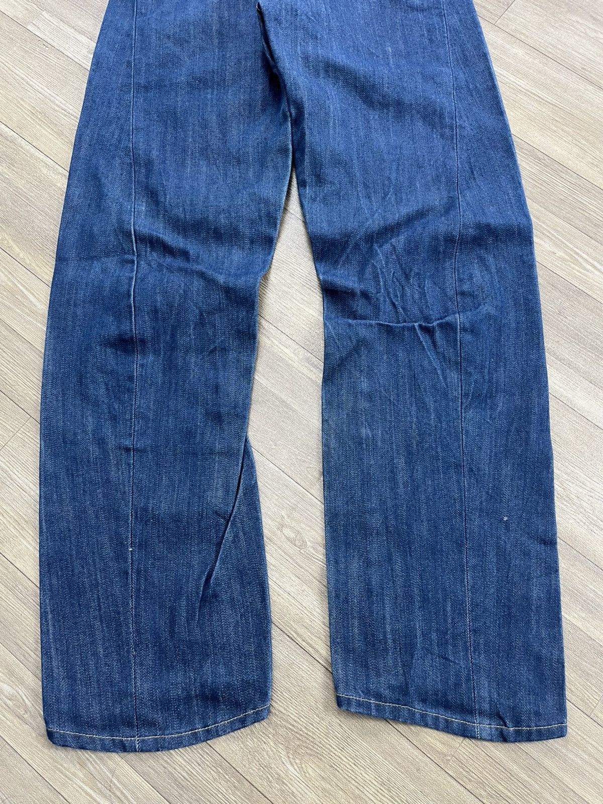 Levi's Vintage Clothing Vintage Levis Engineered Twisted Jeans Mens Blue Jeans Pants Size US 29 - 3 Thumbnail