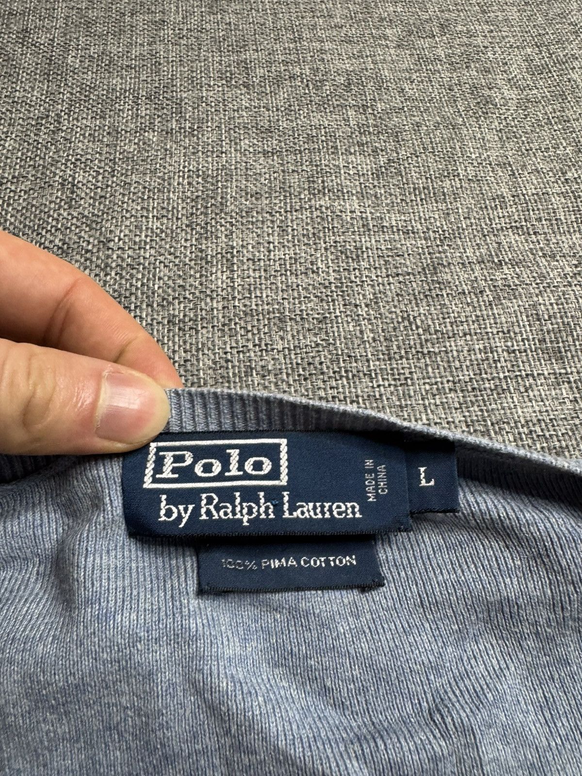 Polo Ralph Lauren Polo Ralph Lauren sweater blue L Size US L / EU 52-54 / 3 - 3 Thumbnail