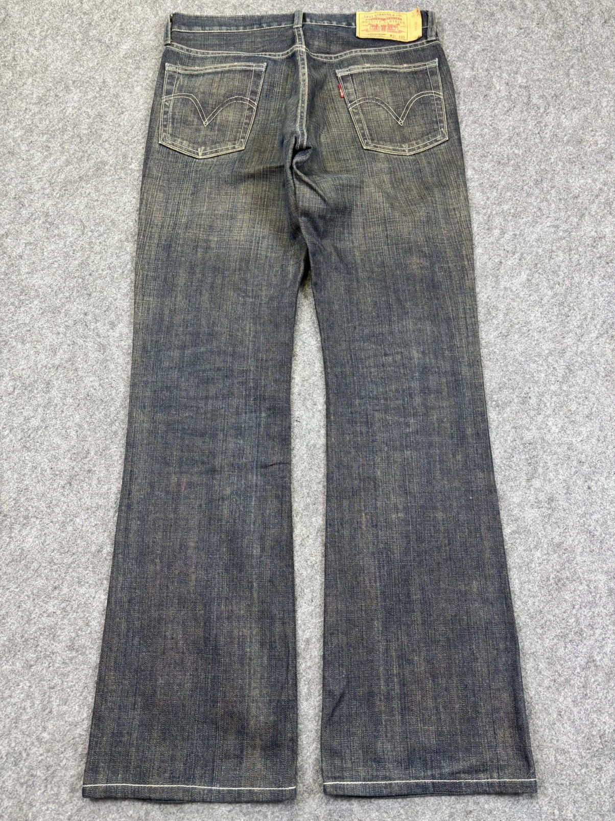 Levi's 💥Rusty Indigo Fades💥Flare Levis 517 Minimalist Denim F969 Size US 31 - 13 Thumbnail