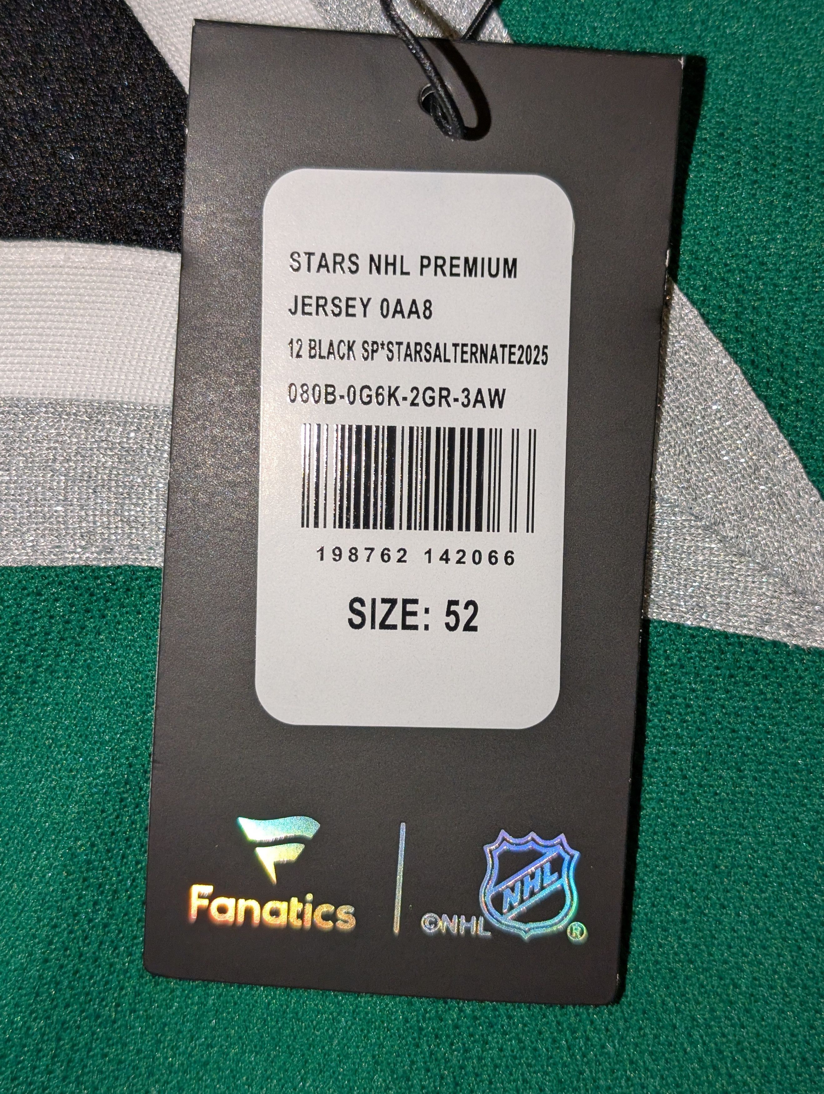 NHL Dallas Stars 99 alternate jersey Fanatics Premium sz52 Size US L / EU 52-54 / 3 - 9 Thumbnail