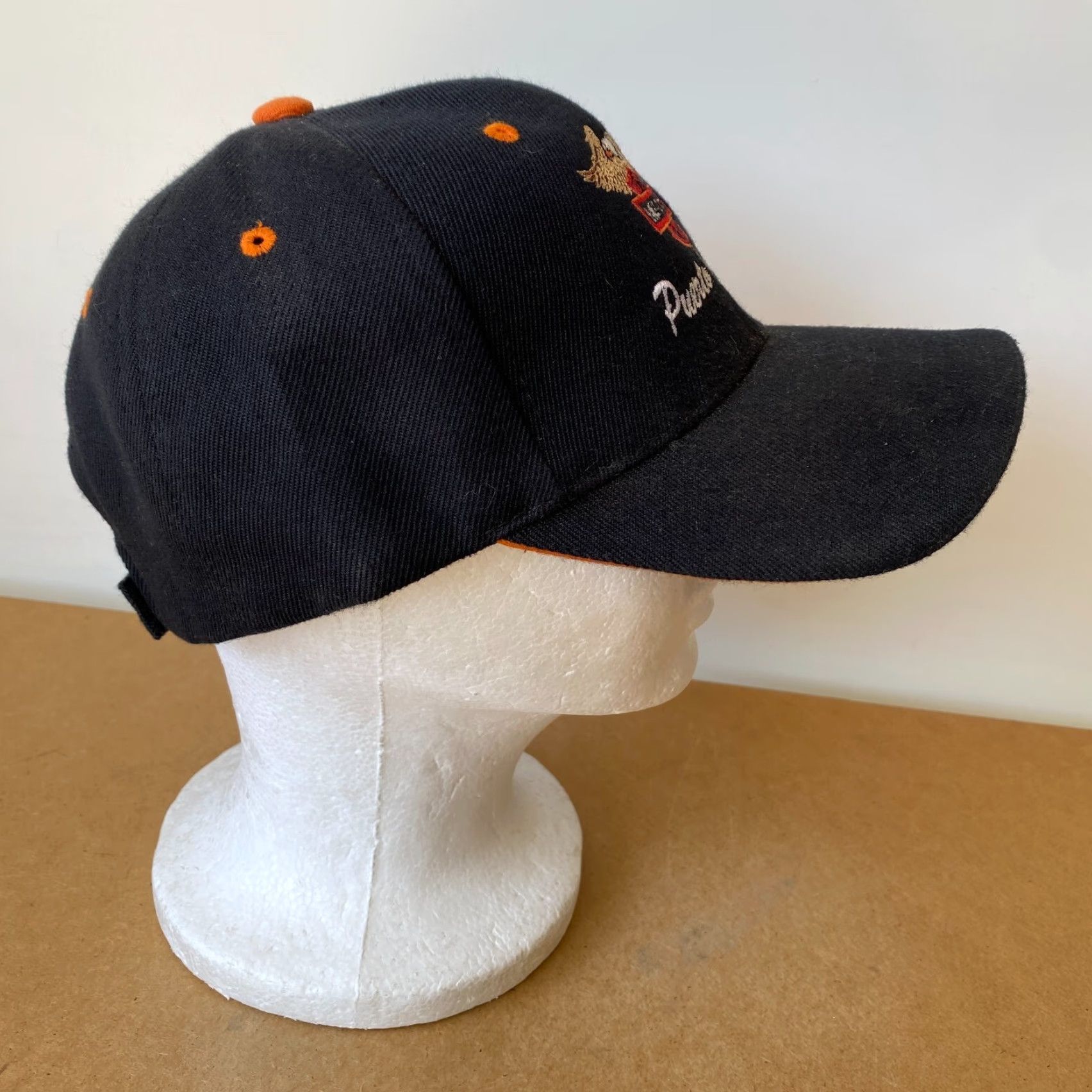 Vintage VINTAGE Harley Davidson Hat Baseball Cap Unisex Adults Adjustable Black Puerto Vallarta Eagle Bar Shield Mens Women Girls Boys Size ONE SIZE - 4 Thumbnail