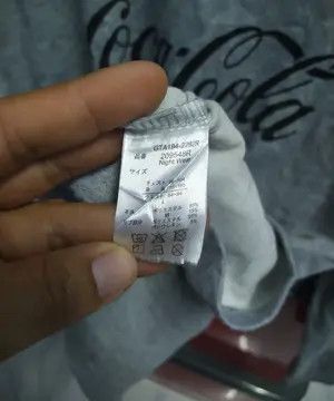 Coca Cola Coca-Cola 2019 Official Licensed Script Logo Grey Size US L / EU 52-54 / 3 - 8 Thumbnail