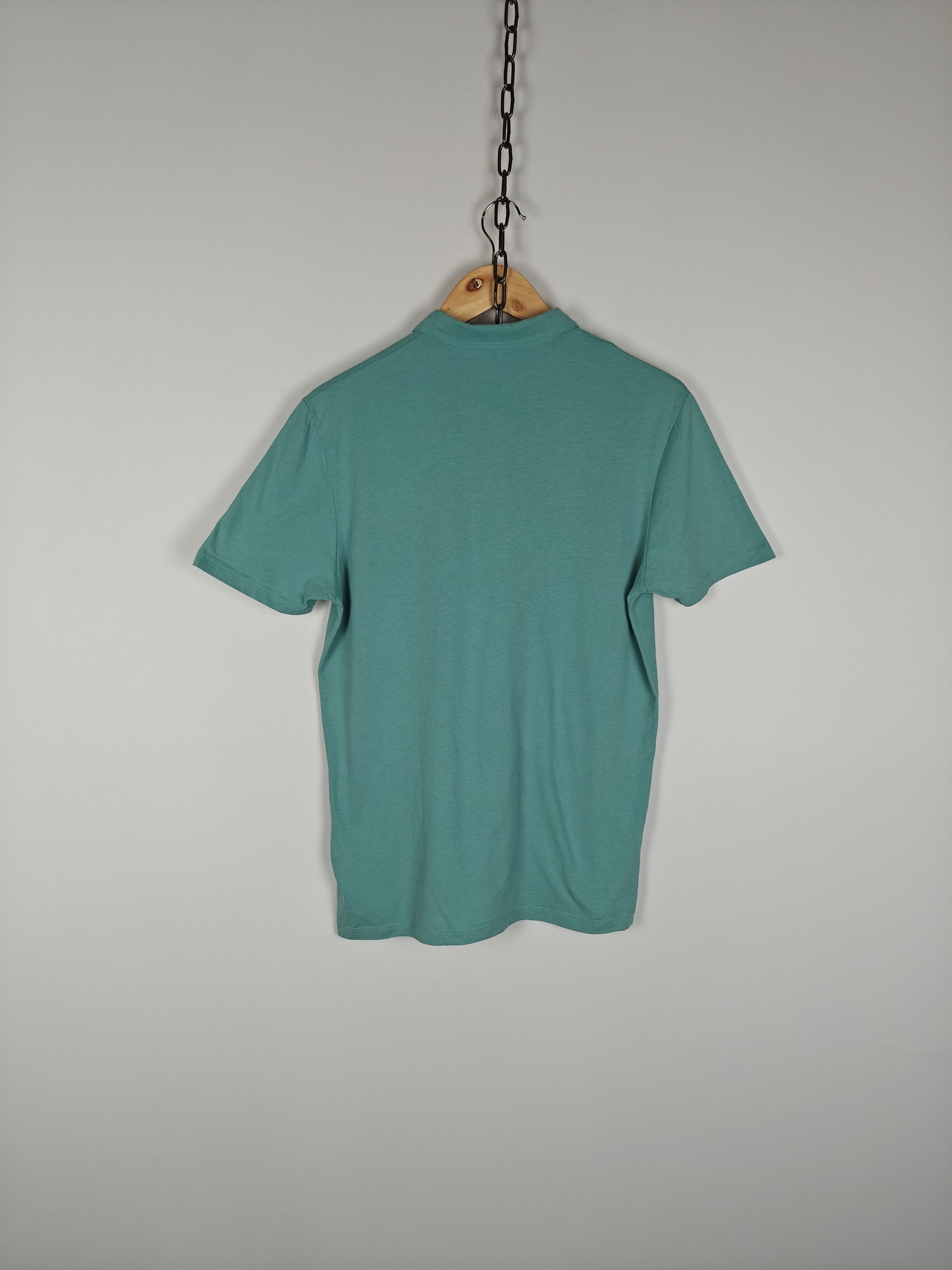 Allsaints Allsaints Polo T-Shirt Brace SS Turquoise Blue size S Size US S / EU 44-46 / 1 - 8 Thumbnail