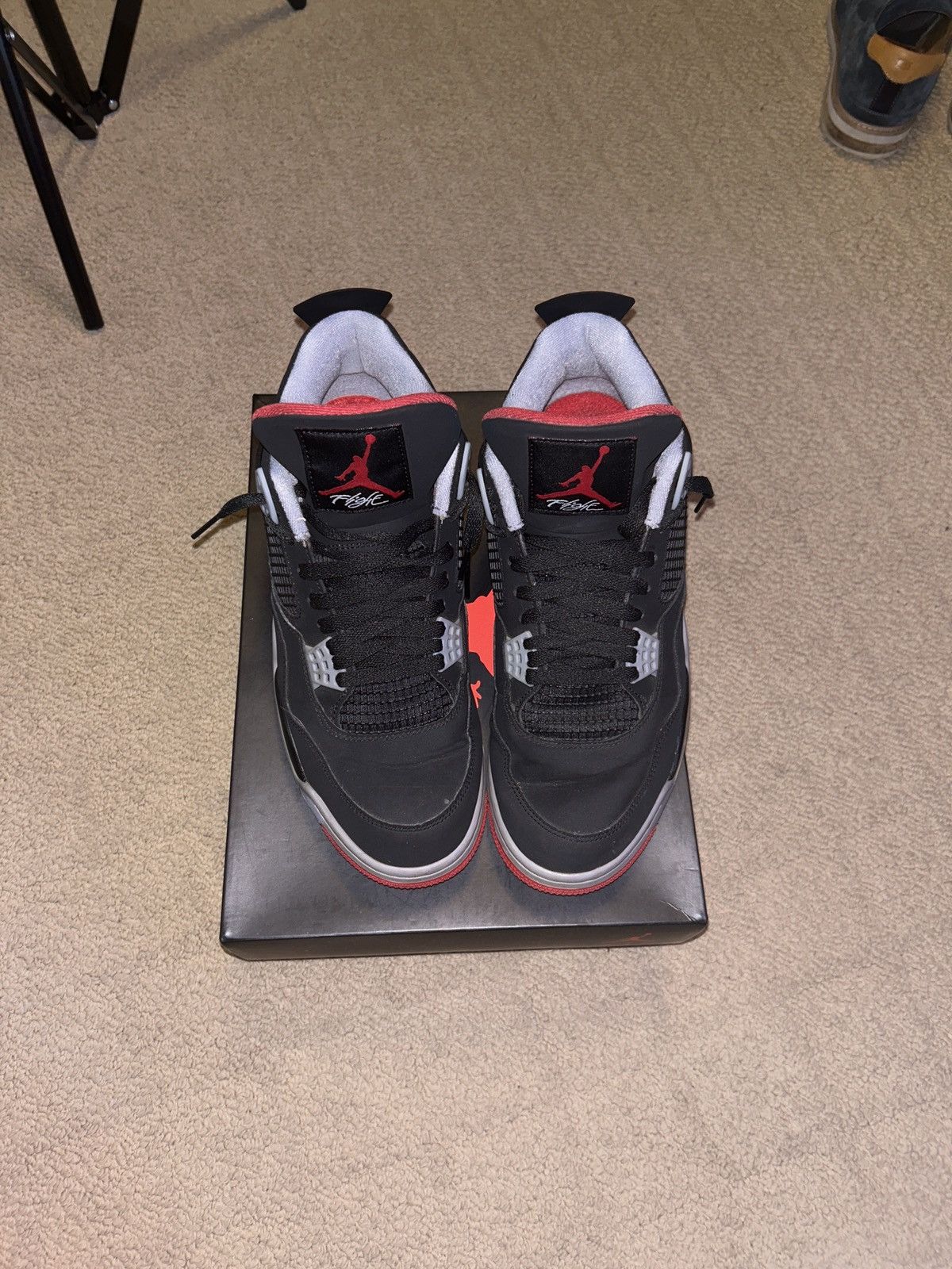 Jordan Brand AIR JORDAN “BRED” 4 Grailed