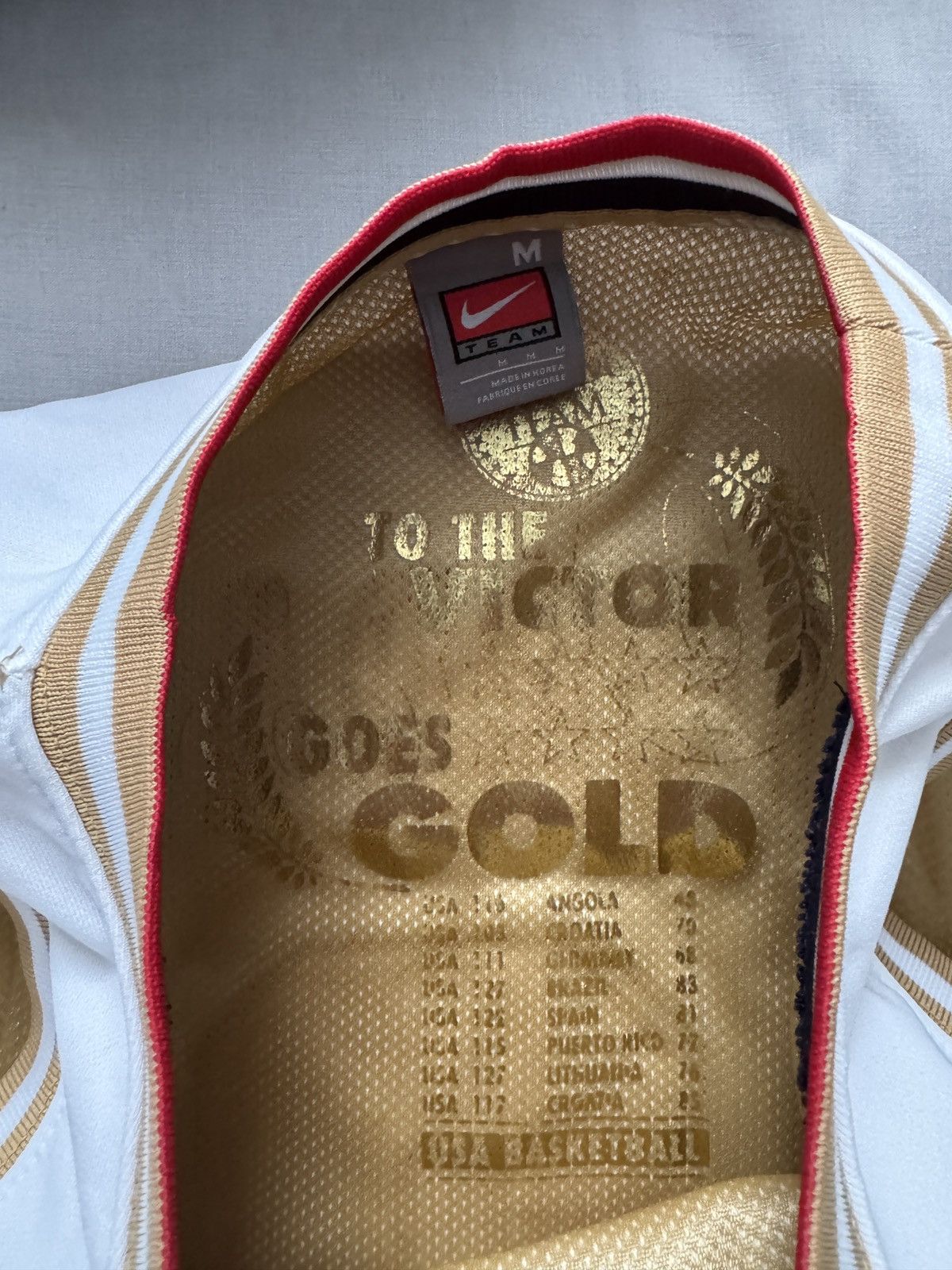 Nike Vintage Nike 92 Dream Team Michael Jordan USA Olympic Jersey Size US M / EU 48-50 / 2 - 8 Thumbnail
