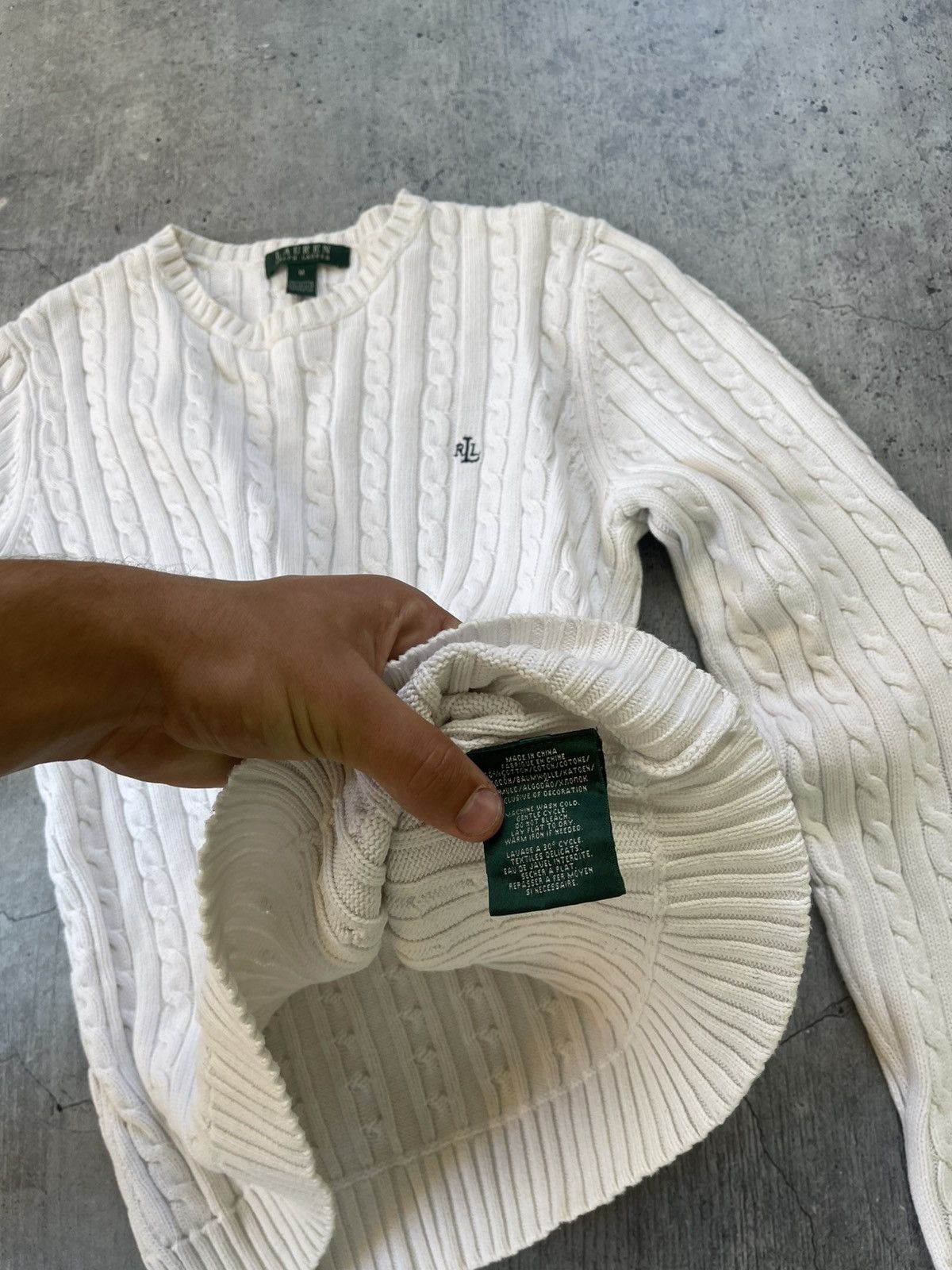 Polo Ralph Lauren Vintage Polo Ralph Lauren Sweater Knit Mini Logo Mens 90s Size US XS / EU 42 / 0 - 5 Thumbnail