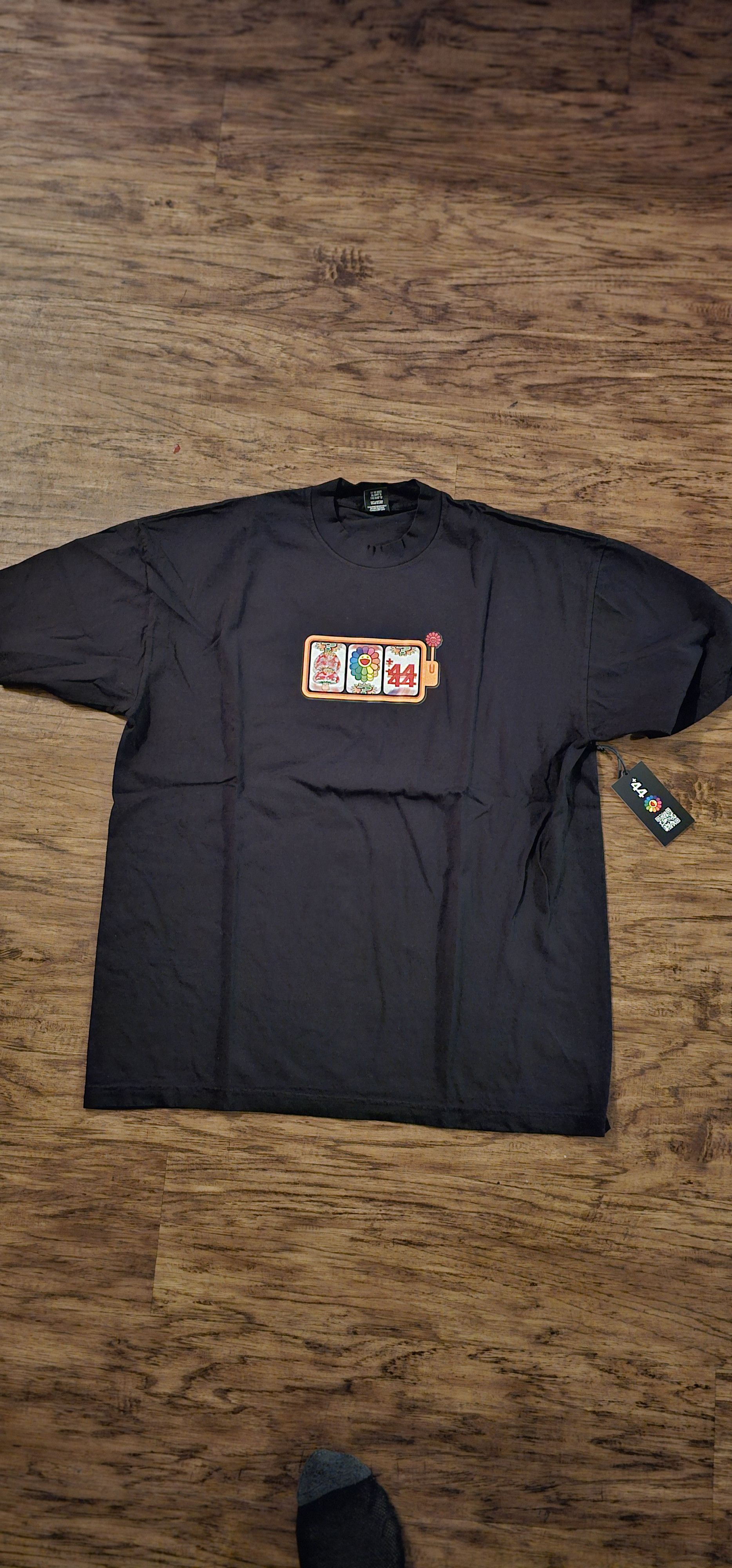 image of Exclusive Complexcon Drop Takashi Murakami X Lewis Hamilton in Black, Men's (Size XL)